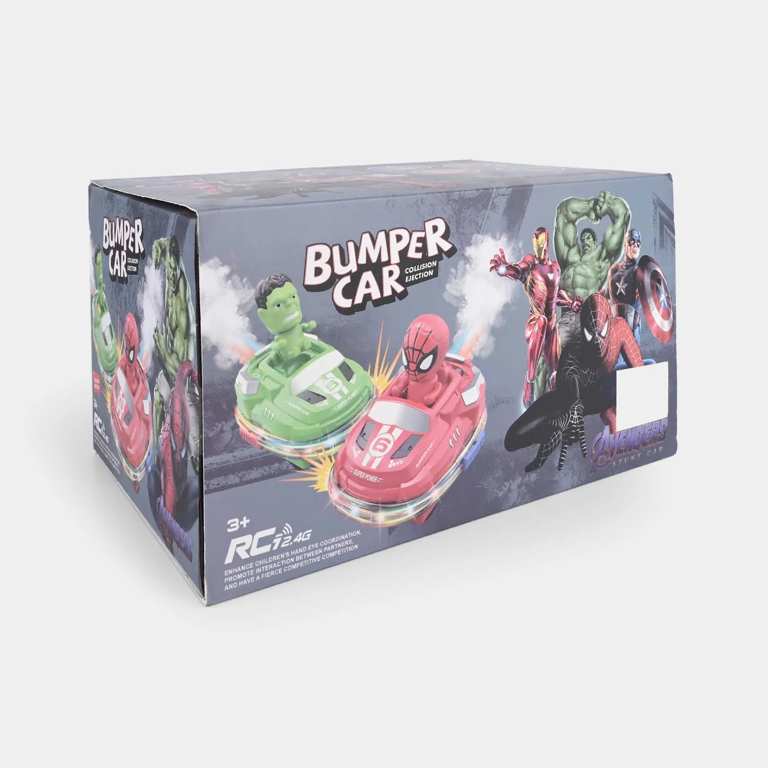 Remote Control Bumper Spray Cars with Light & Sound - Image 3
