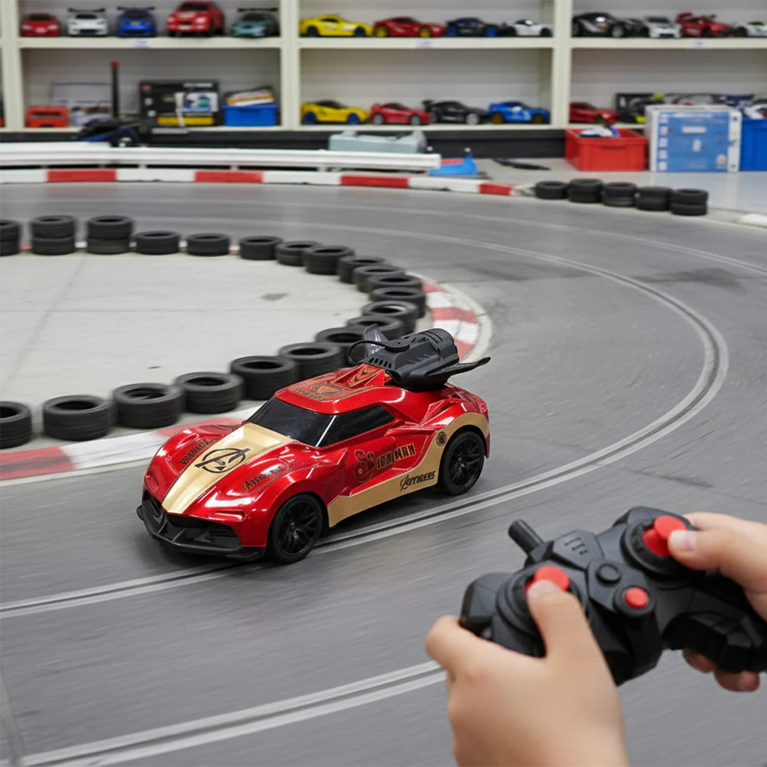 Kids RC Super Hero Style Sports Car - Image 2