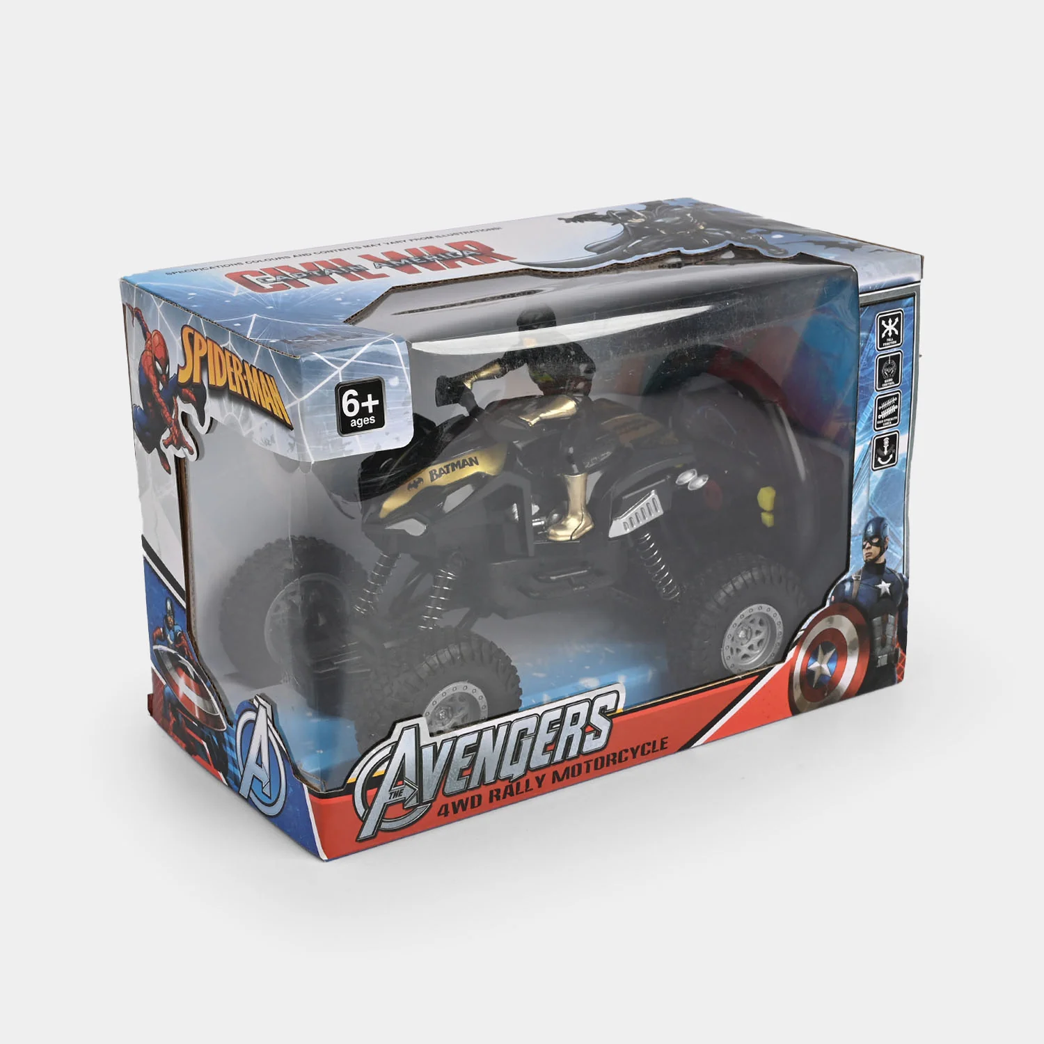 Remote Control Quad Bike With Rider - Image 3