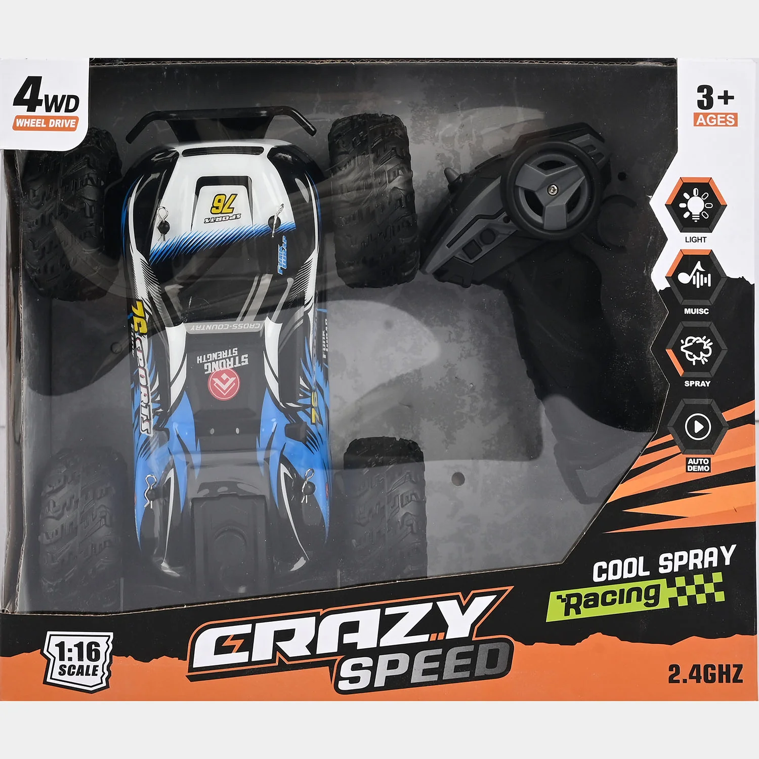 Remote Control Off Road Strong Vehicle for Kids - Image 9