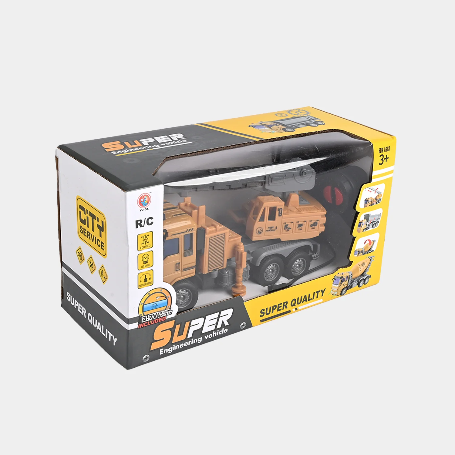 Remote Control Engineering Construction Vehicle for Kids - Image 3