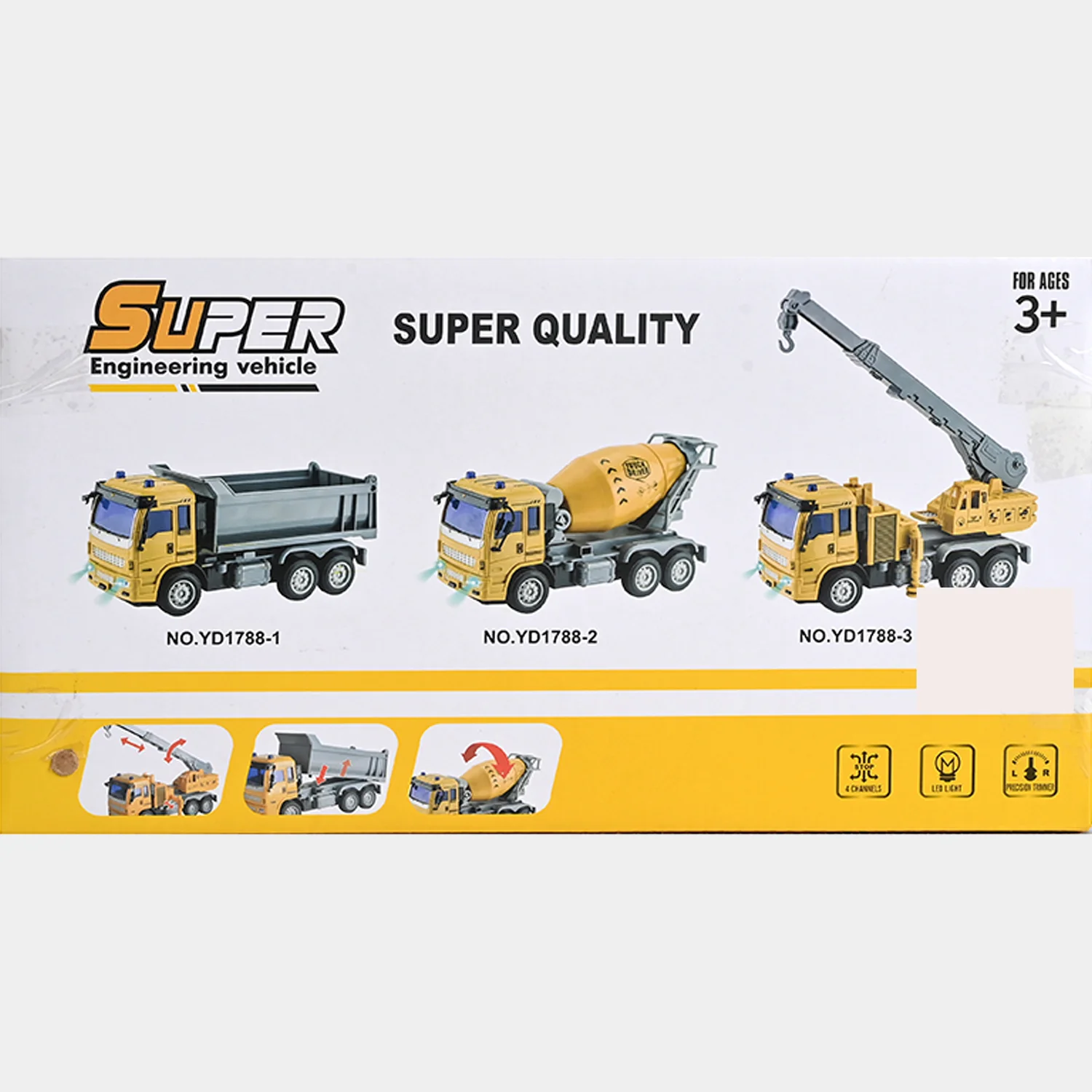 Remote Control Engineering Construction Vehicle for Kids - Image 8