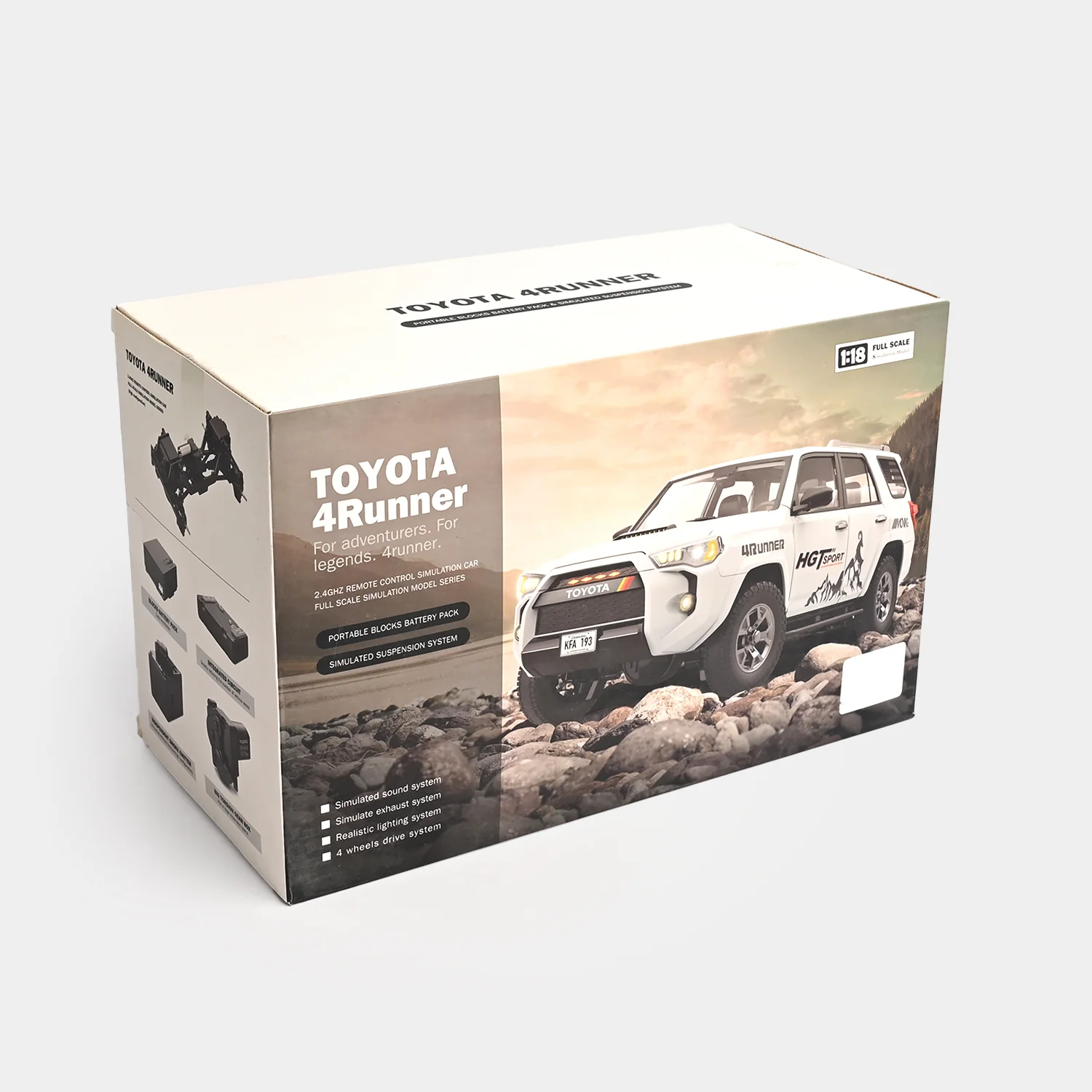 Remote Control 4Runner Rock Car For Kids - Image 4