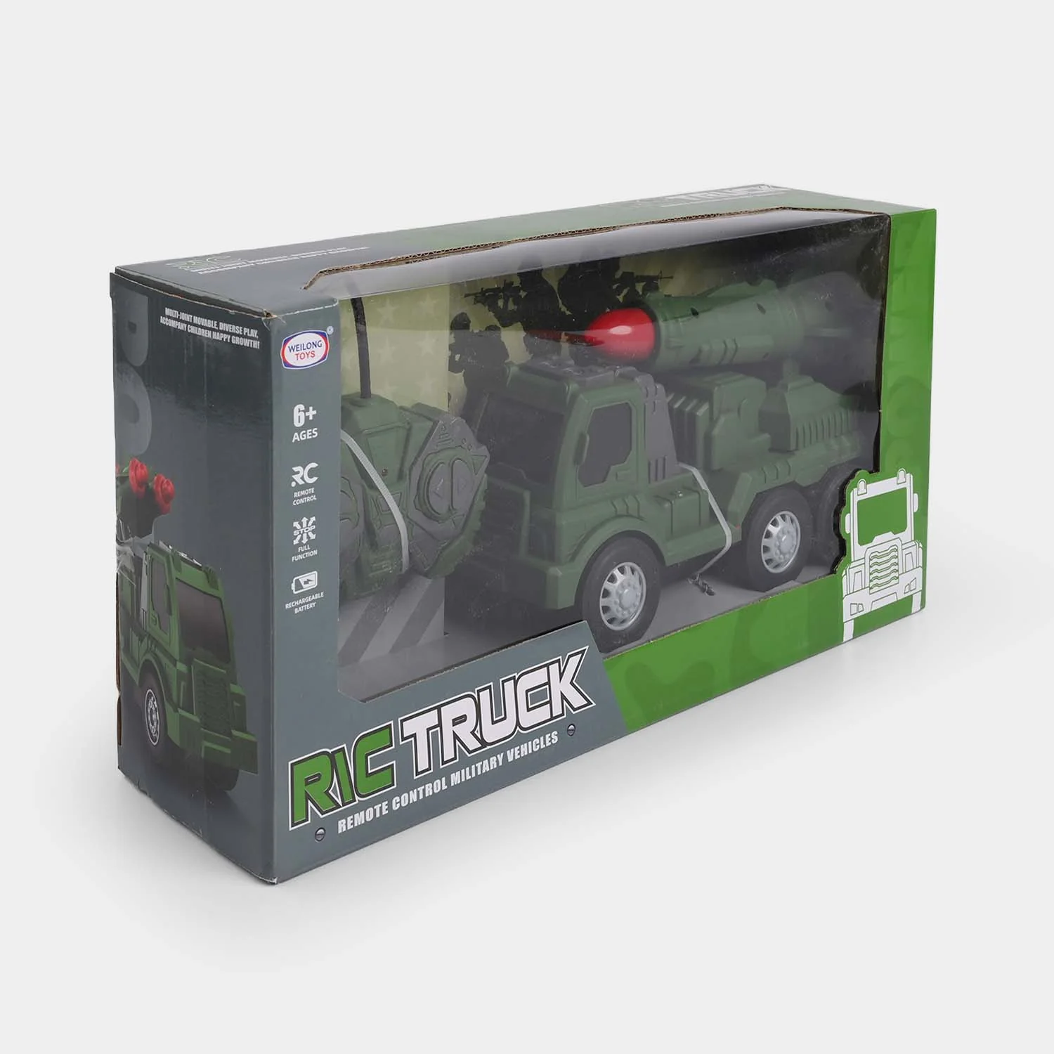 RC Military Truck – Remote Control Missile Launcher Vehicle - Image 3