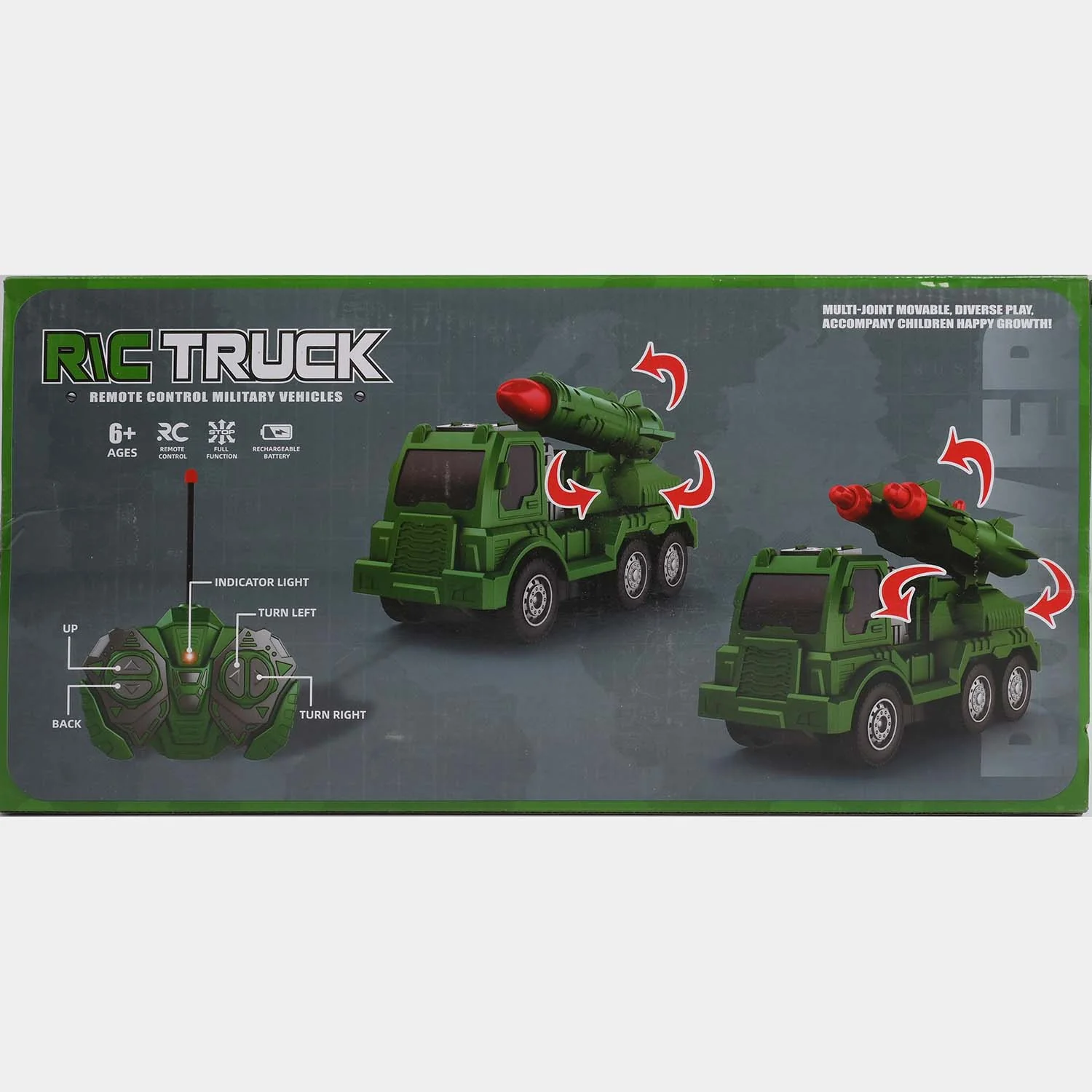 RC Military Truck – Remote Control Missile Launcher Vehicle - Image 9