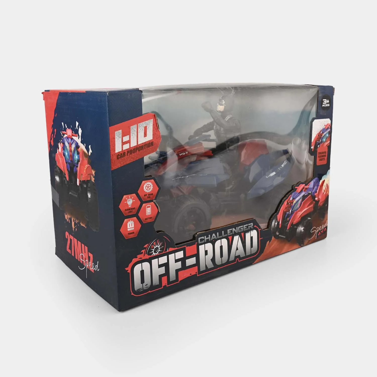 RC Challenger Off-Road Rider Bike Toy for Kids - Image 4