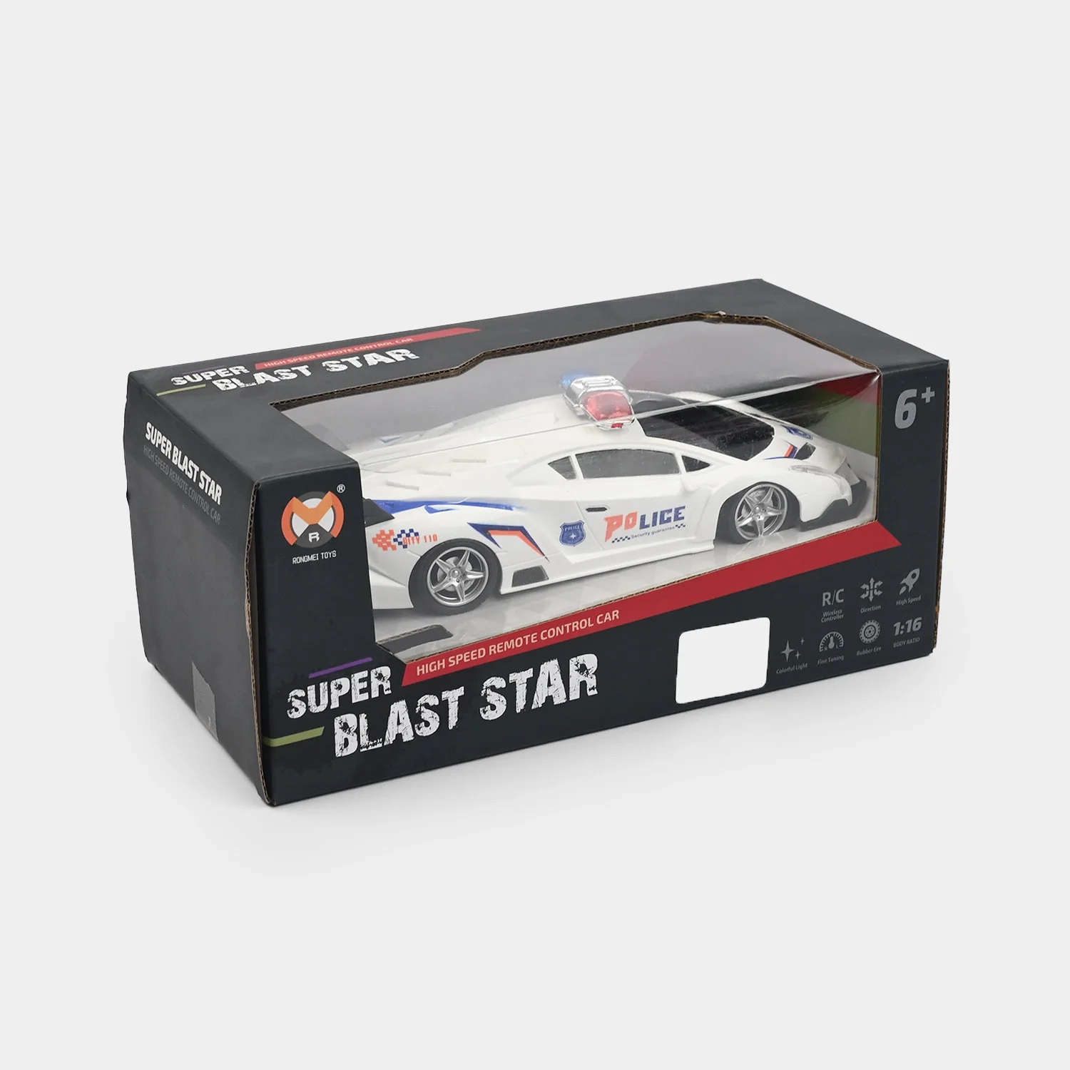 Remote Control Police Car Toy for Kids - Image 3