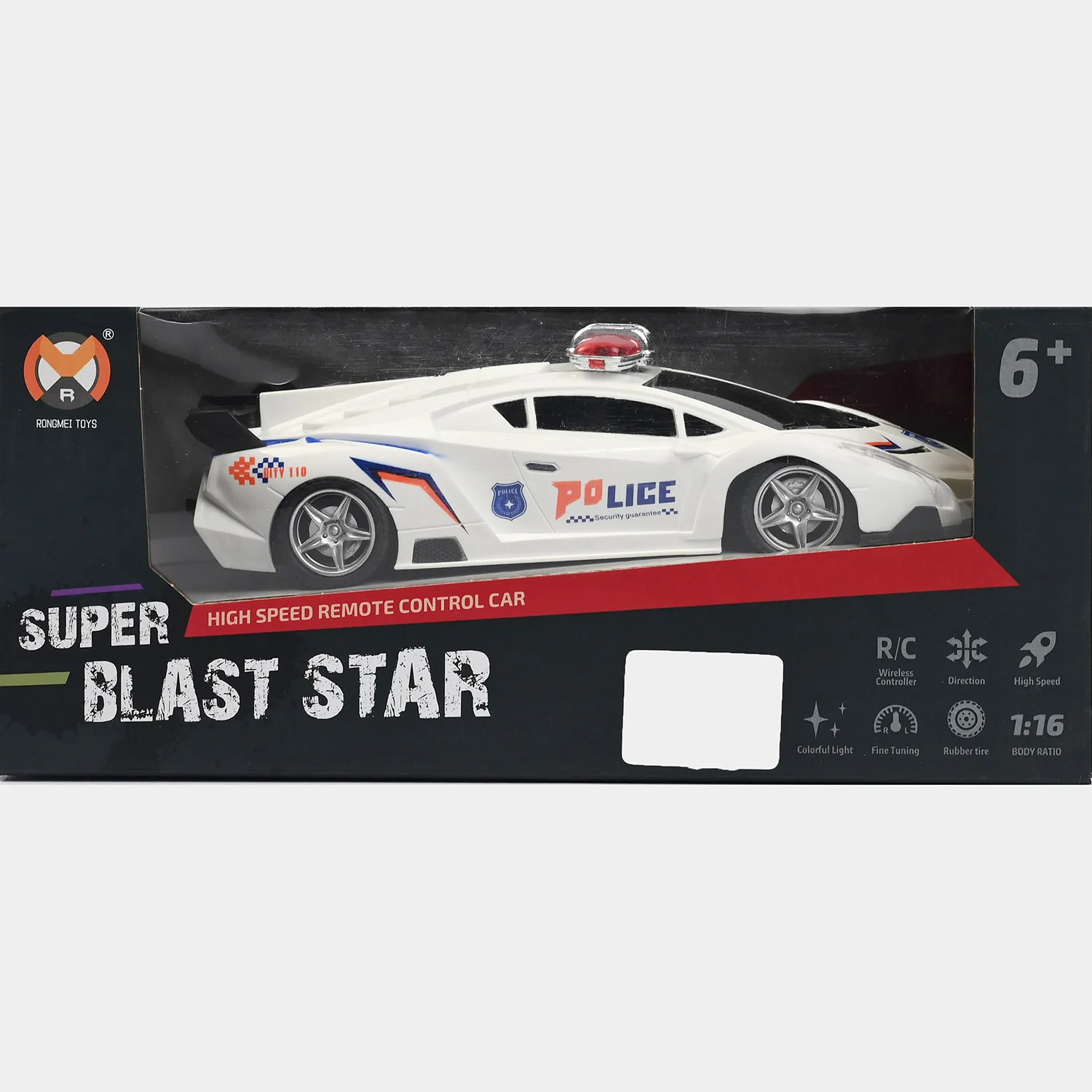 Remote Control Police Car Toy for Kids - Image 8