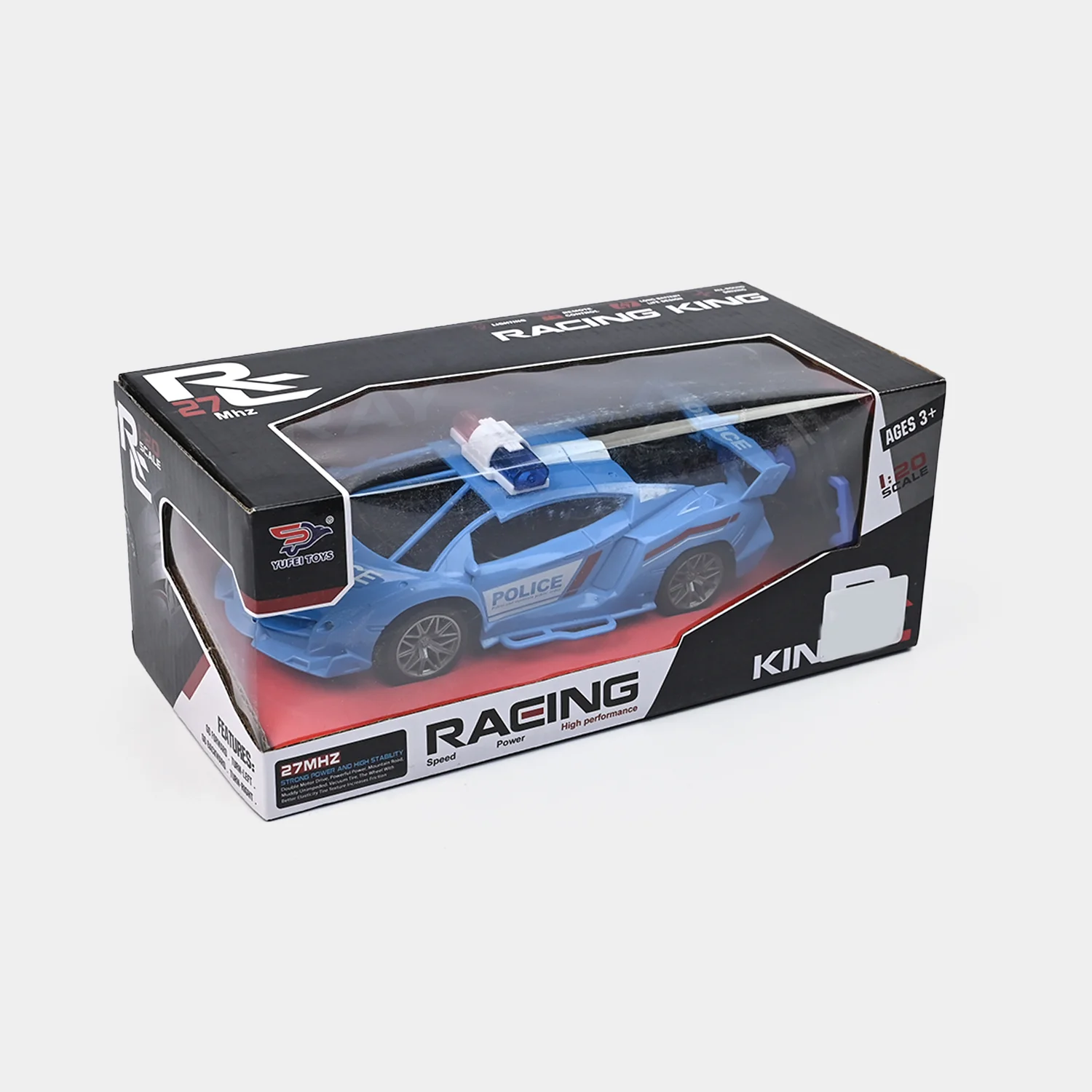 Racing King RC Police Car - Image 3
