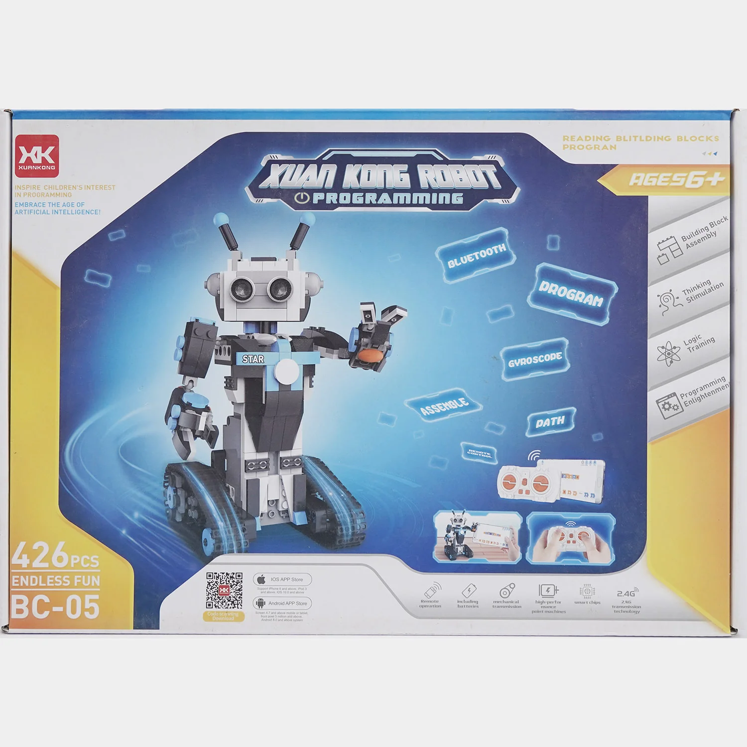 Programming Robot Kit Remote Control | 426 PCS - Image 3