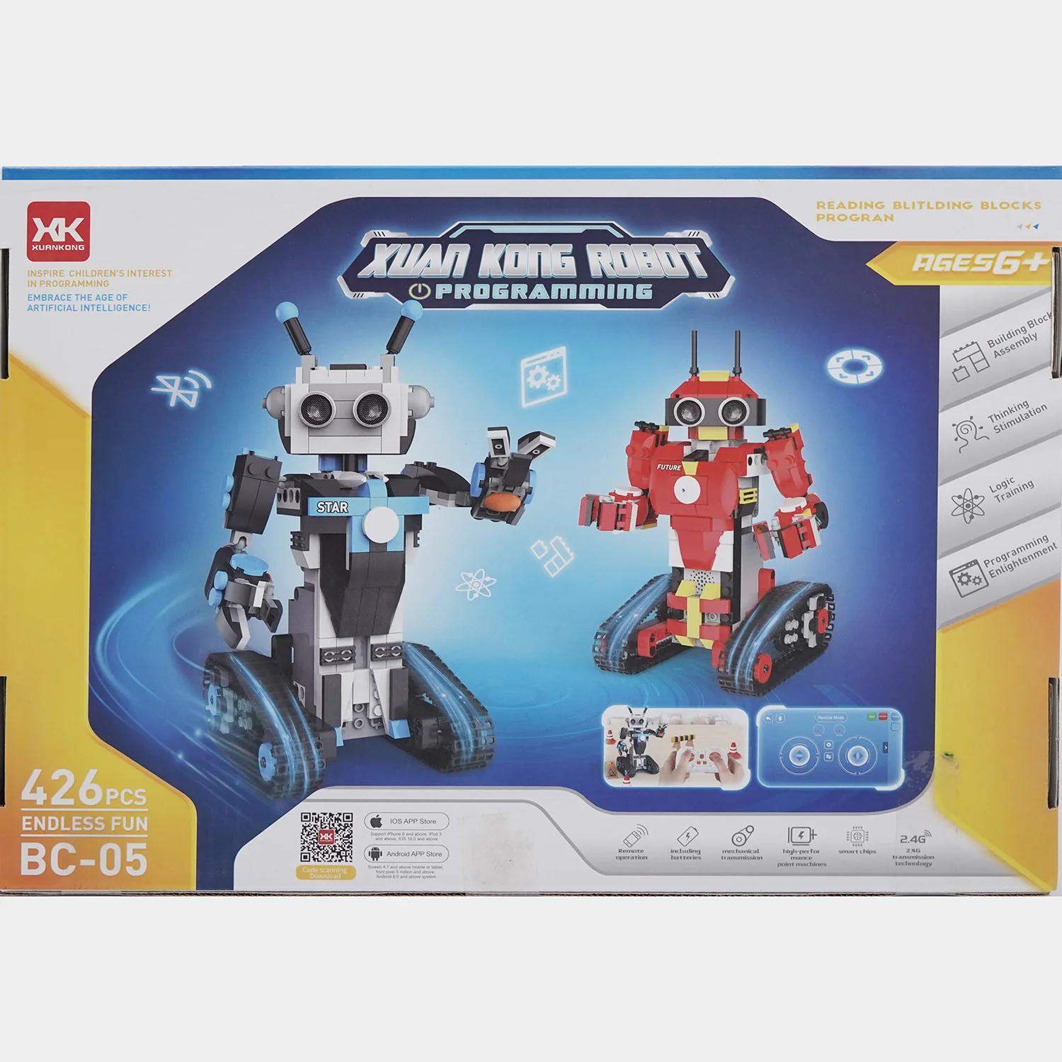 Programming Robot Kit Remote Control | 426 PCS - Image 4