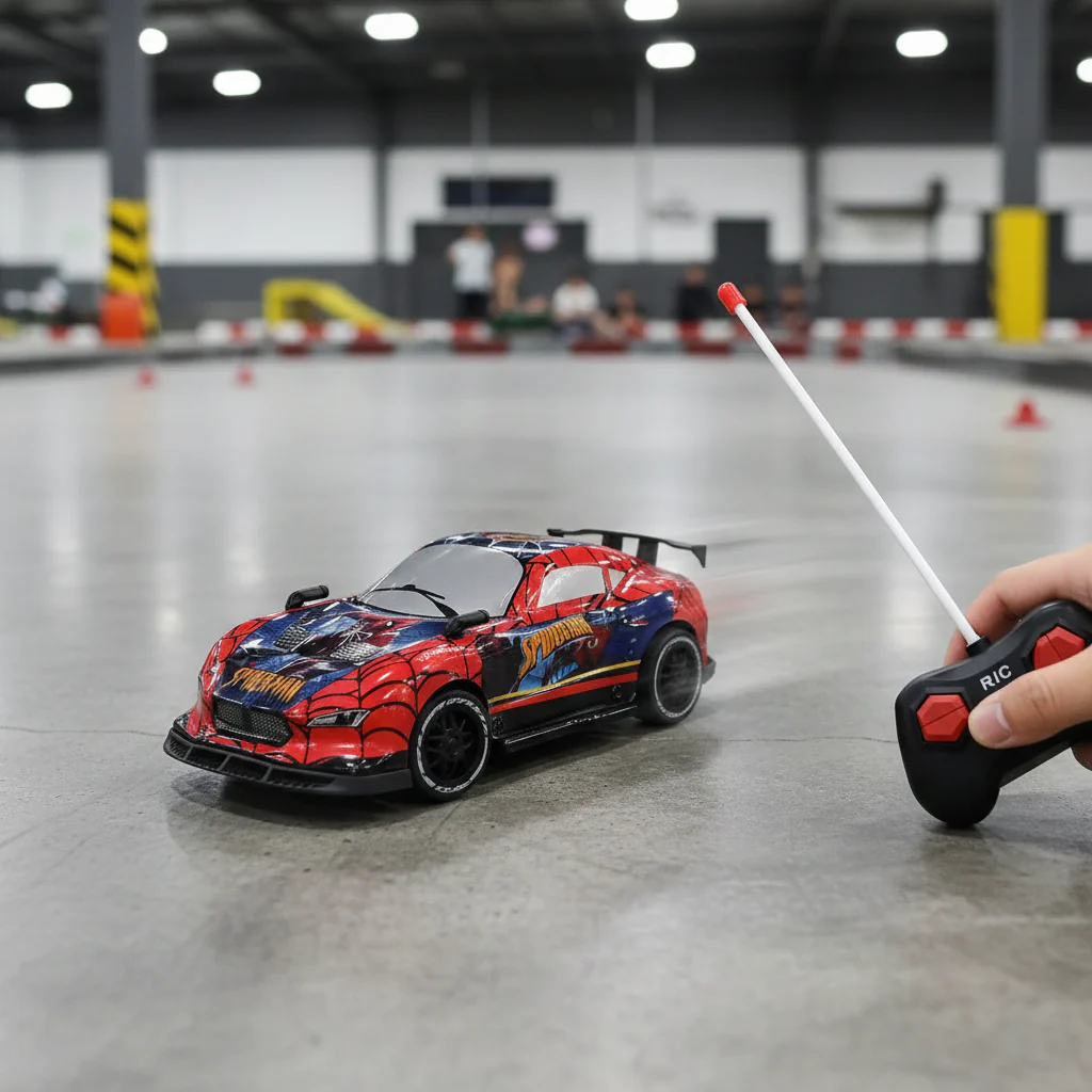 Character Theme PVC Shell Remote Control Car for Kids - Image 2