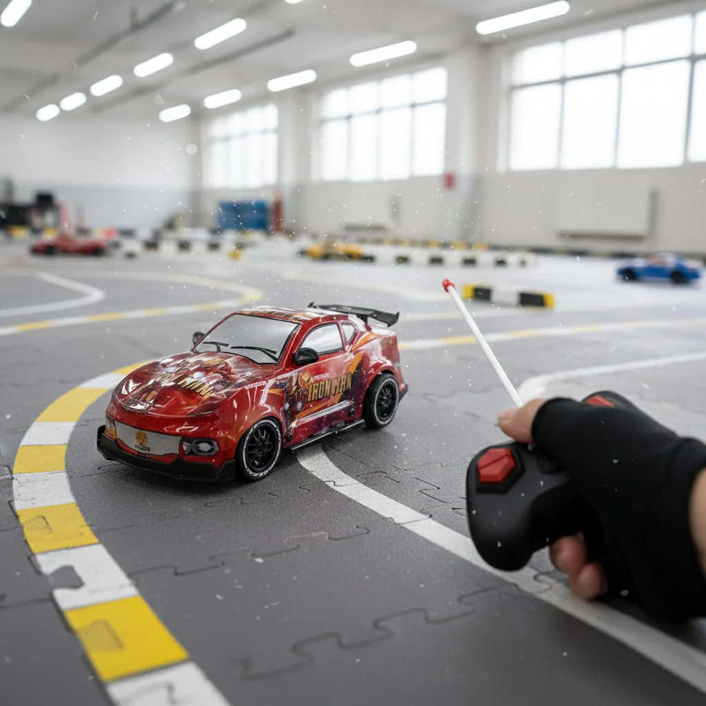 Character Theme PVC Shell Remote Control Car for Kids - Image 2