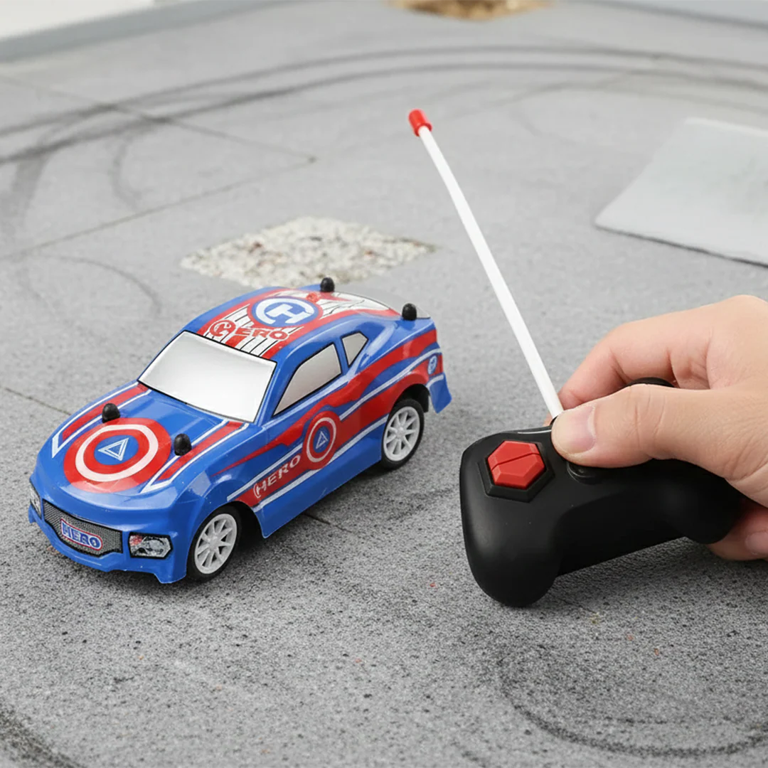 Character Theme PVC Shell Remote Control Car for Kids - Image 2