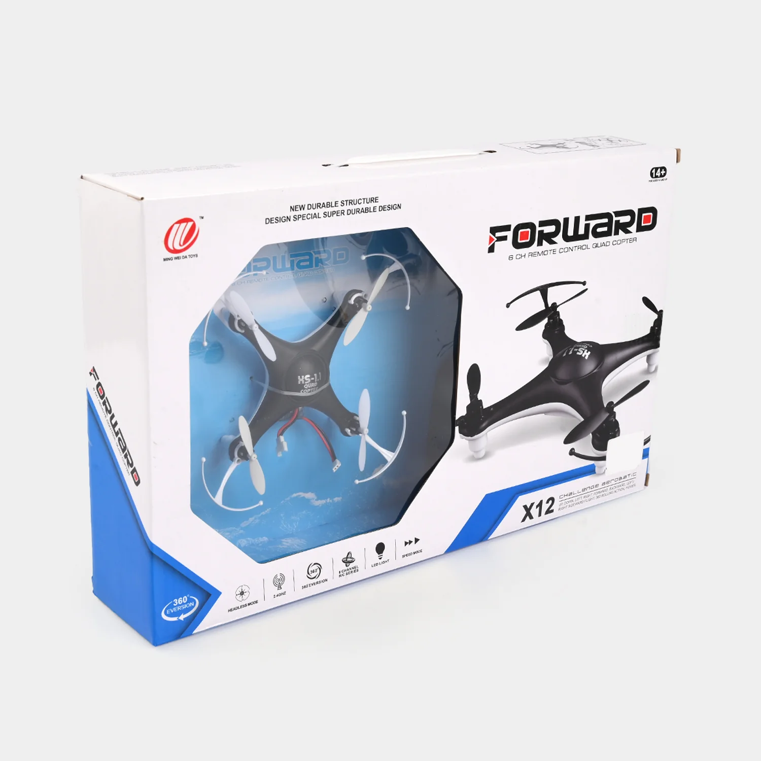 Remote Control 6-Channel Quadcopter Drone - Image 3