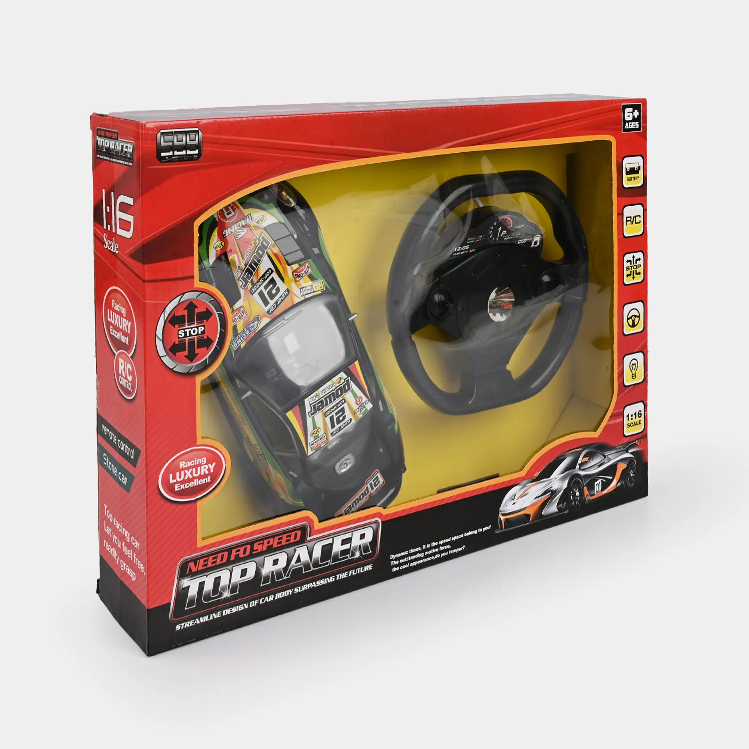 Remote Control Car Steering Wheel for Kids - Image 3