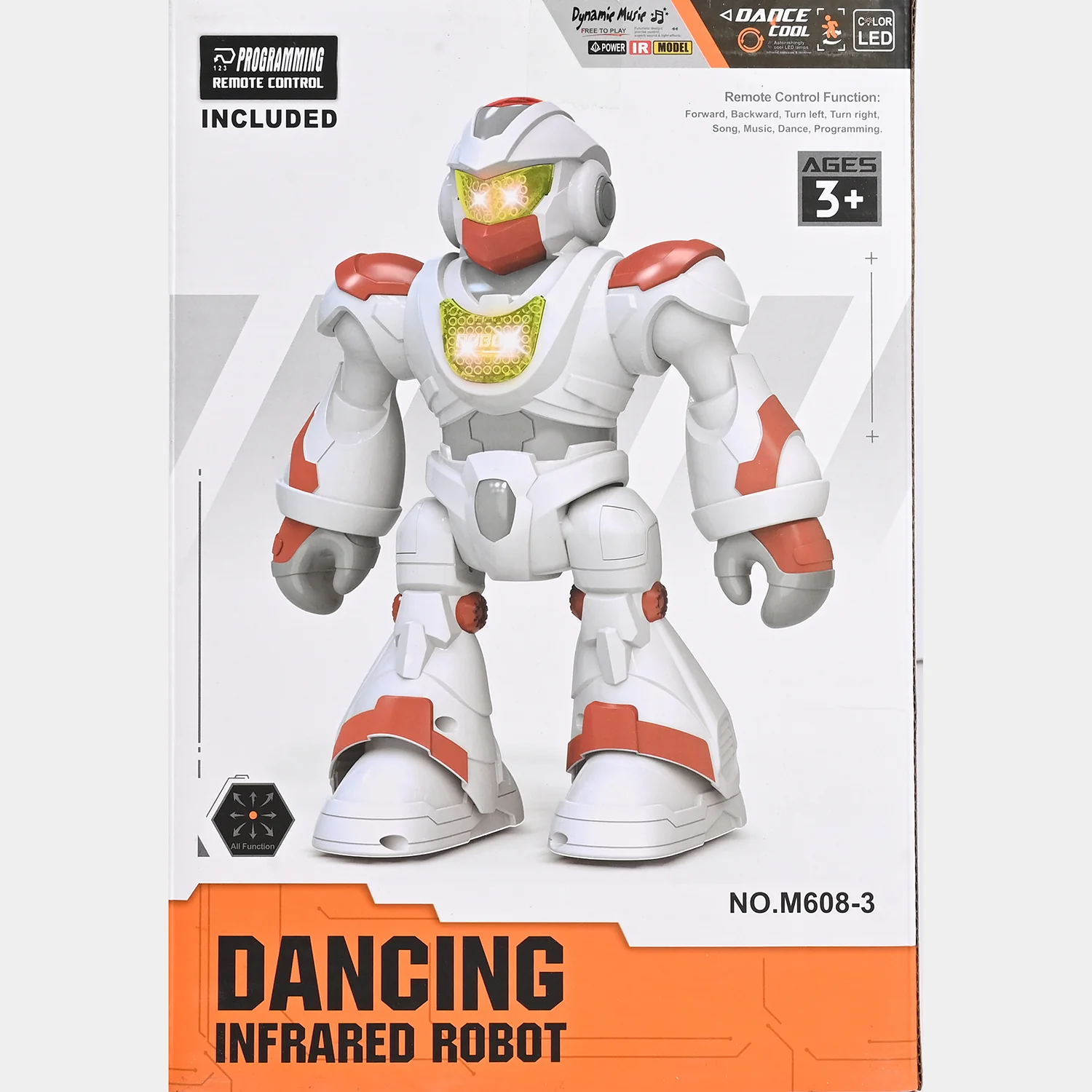 Remote Control Robot Dancing with LED Lights and Music - Image 7