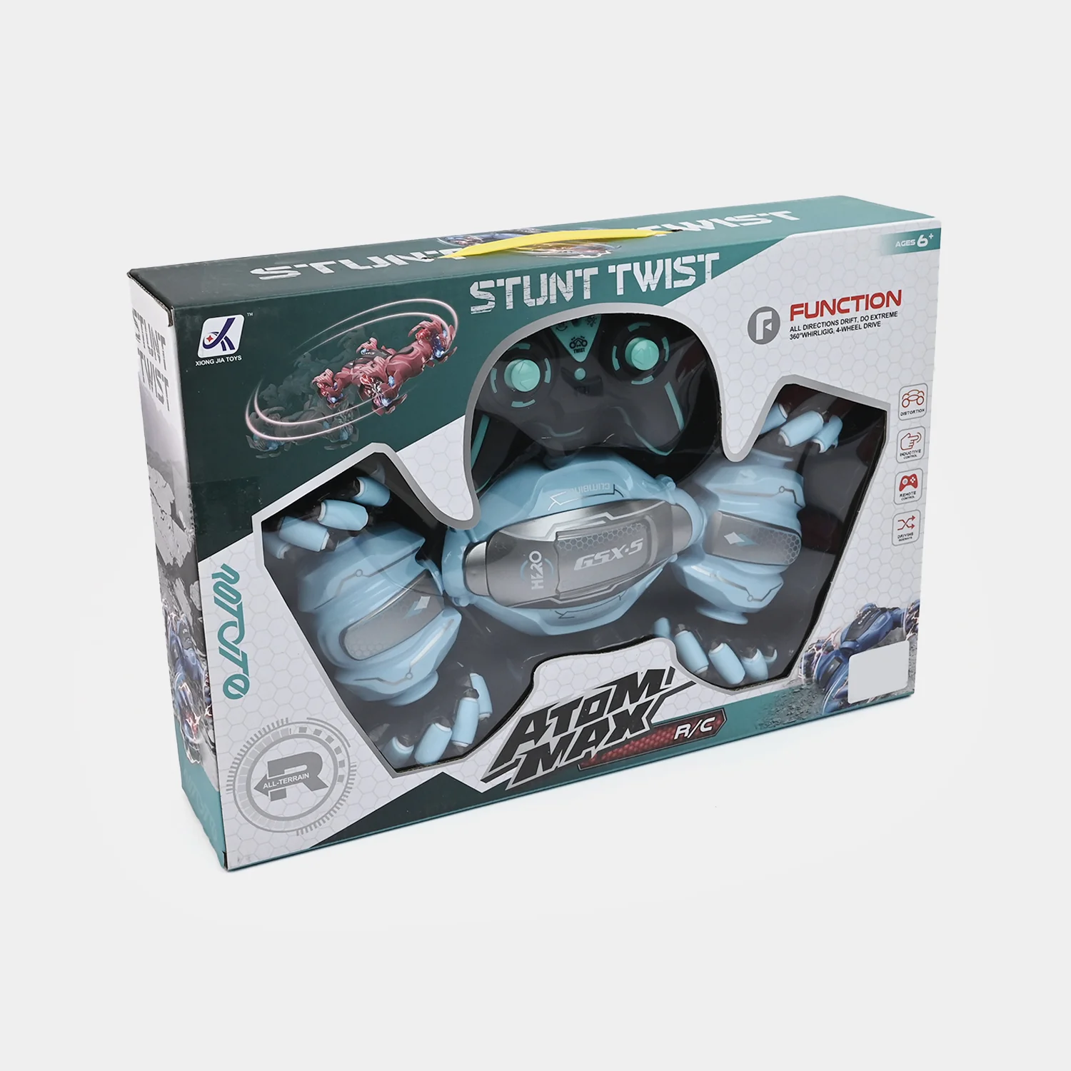 Atom Max R/C – Stunt Twist Remote Control Car - Image 3