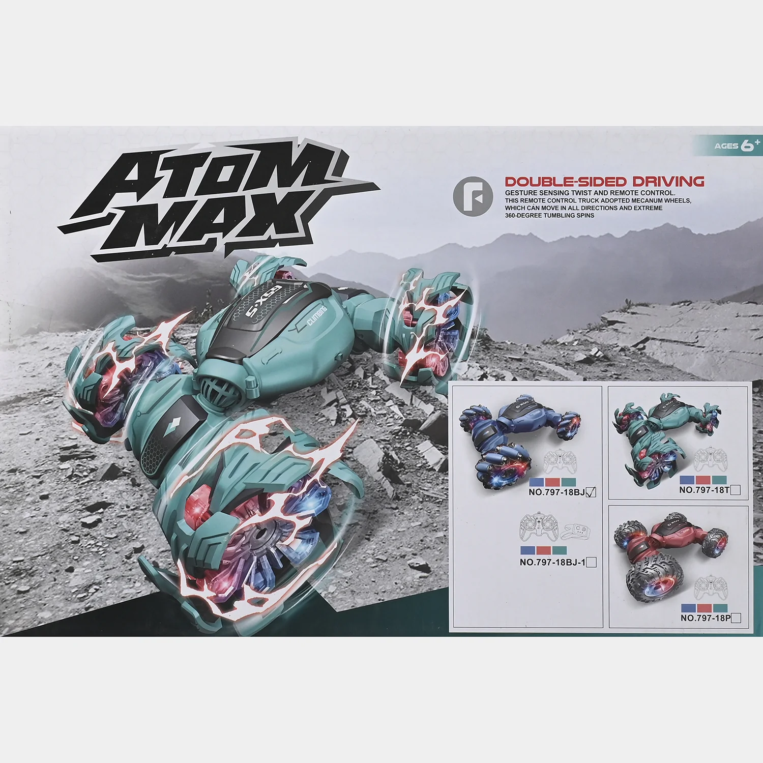 Atom Max R/C – Stunt Twist Remote Control Car - Image 8