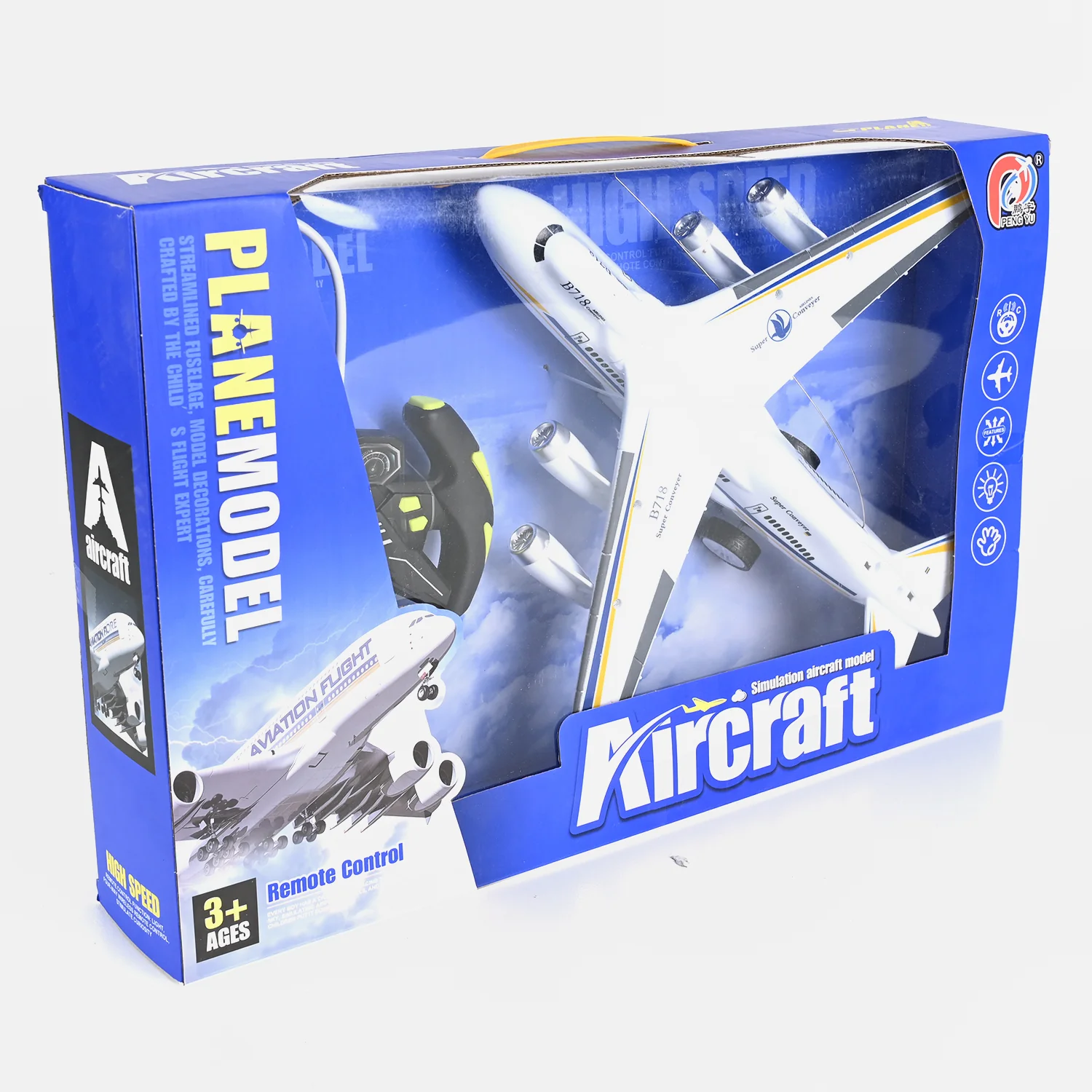 Remote Control Transport Plane For Kids - Image 3