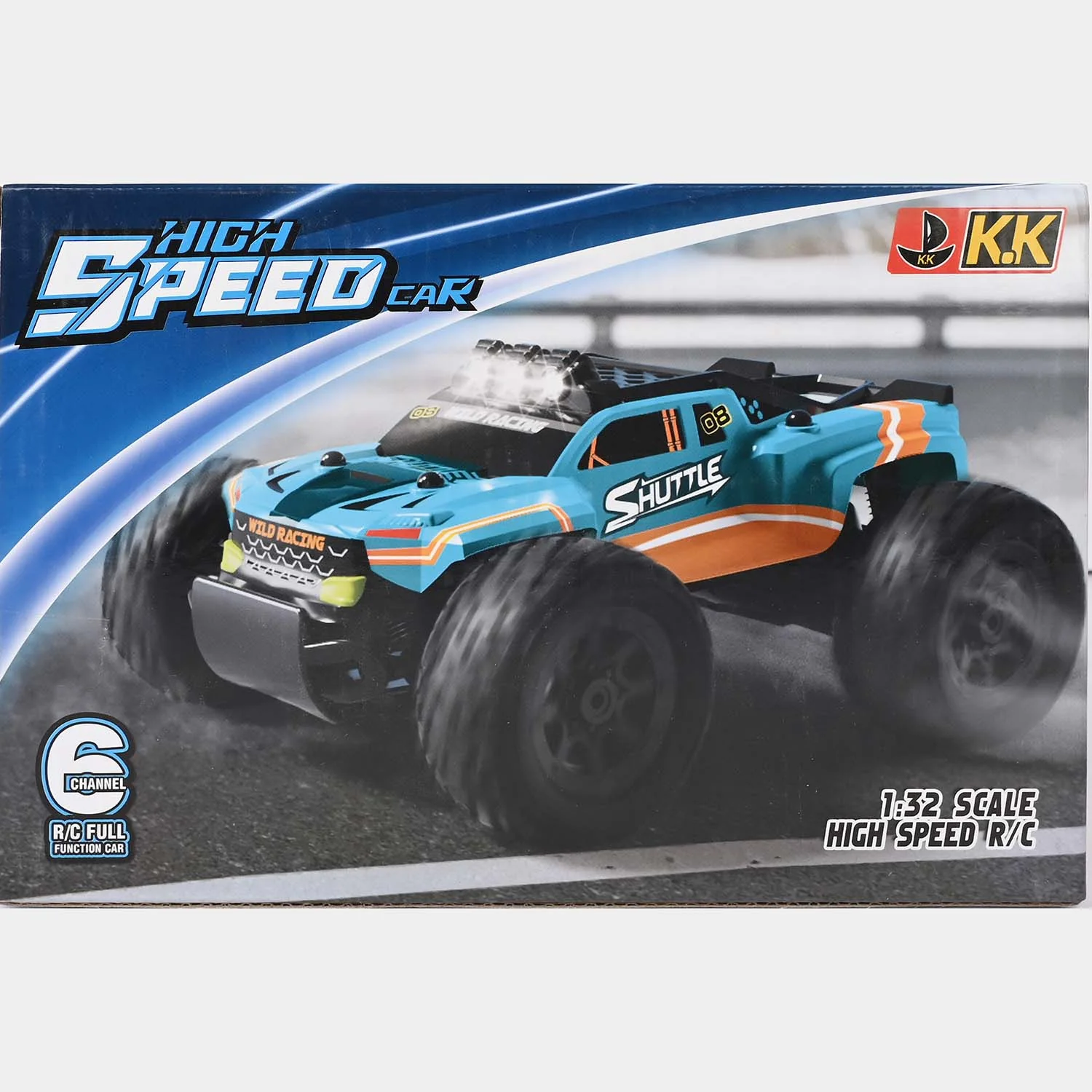 High Speed RC Car – 1:32 Scale Remote Control Racing Buggy - Image 8