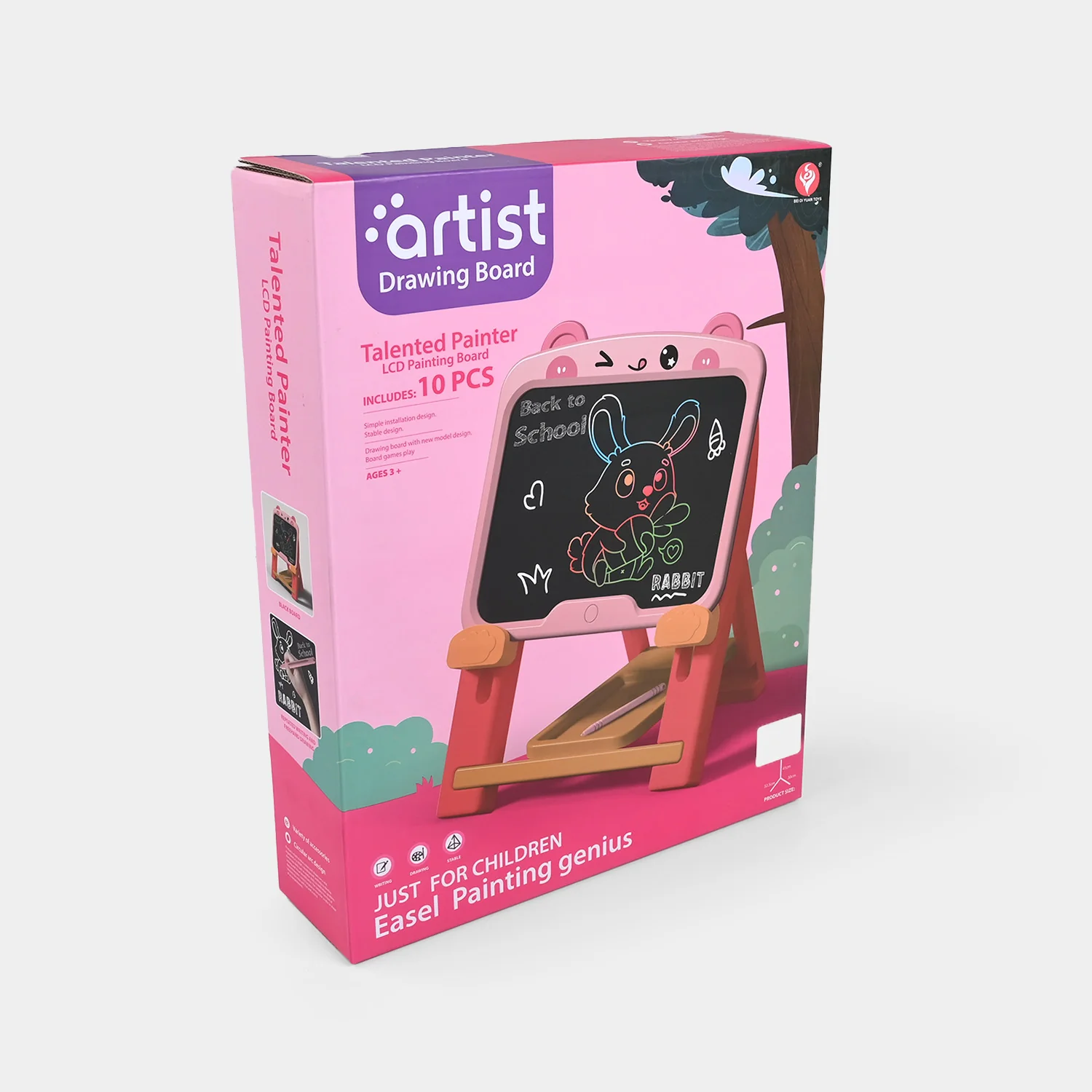 Rabbit Holder LCD Drawing Board For Kids - Image 3