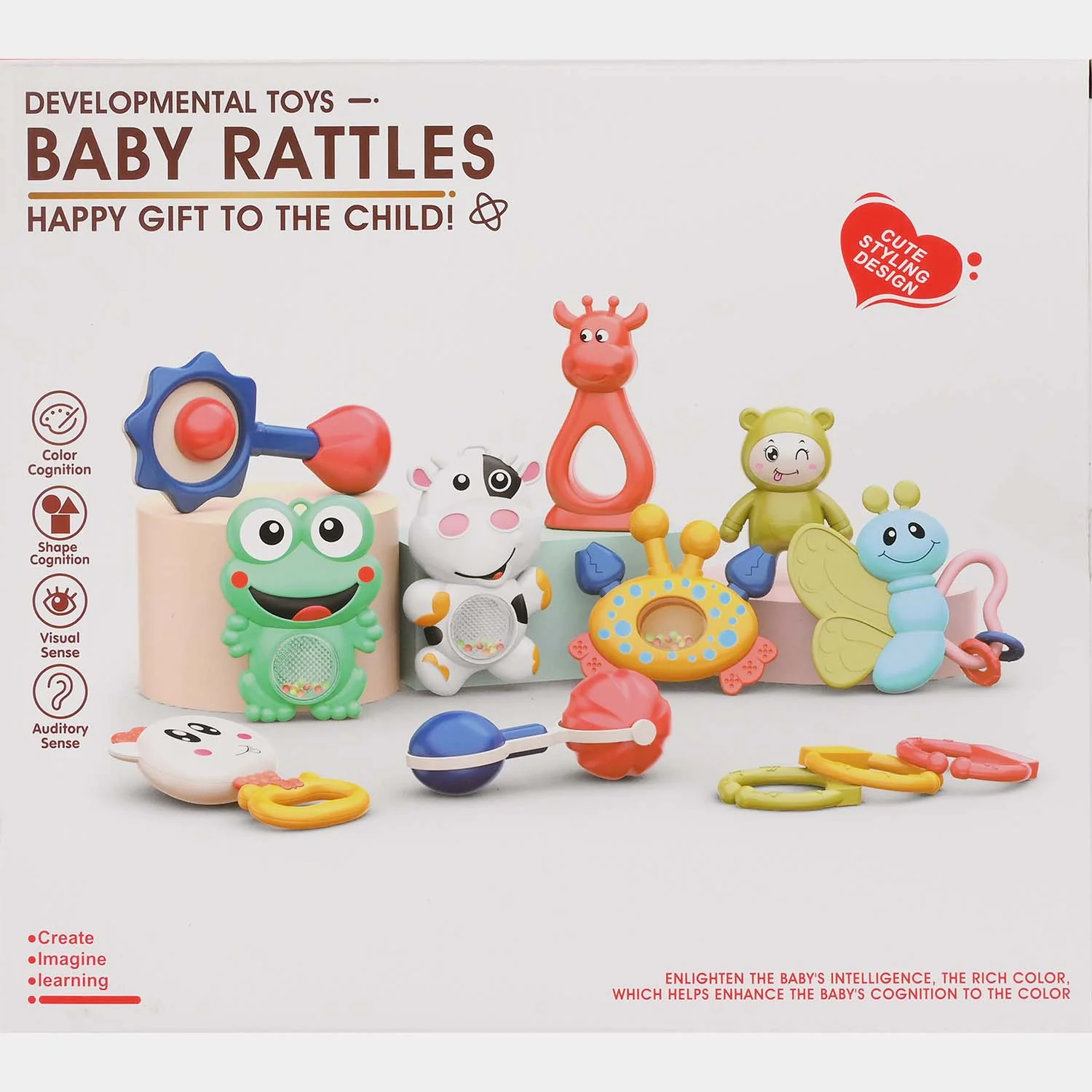 Baby Rattle Toy Play Set - Image 4