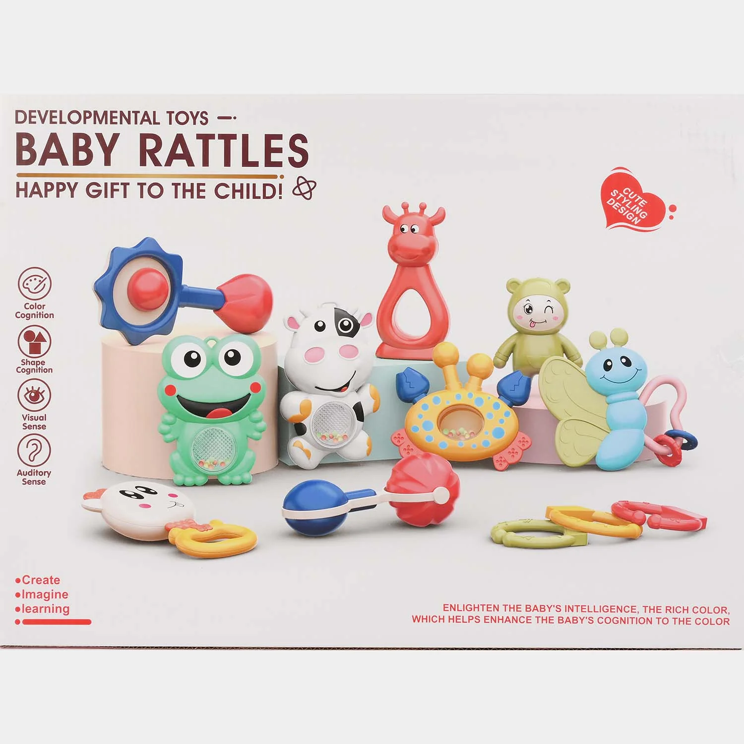 Baby Handbells Rattle Set - Image 4