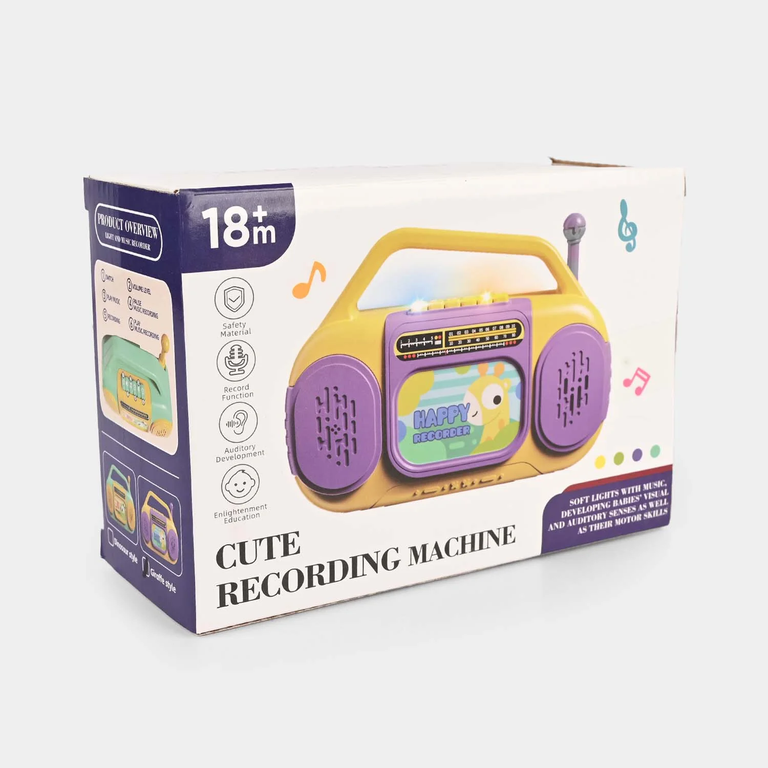 Kids Musical Toy Recording Machine Play Set - Image 3