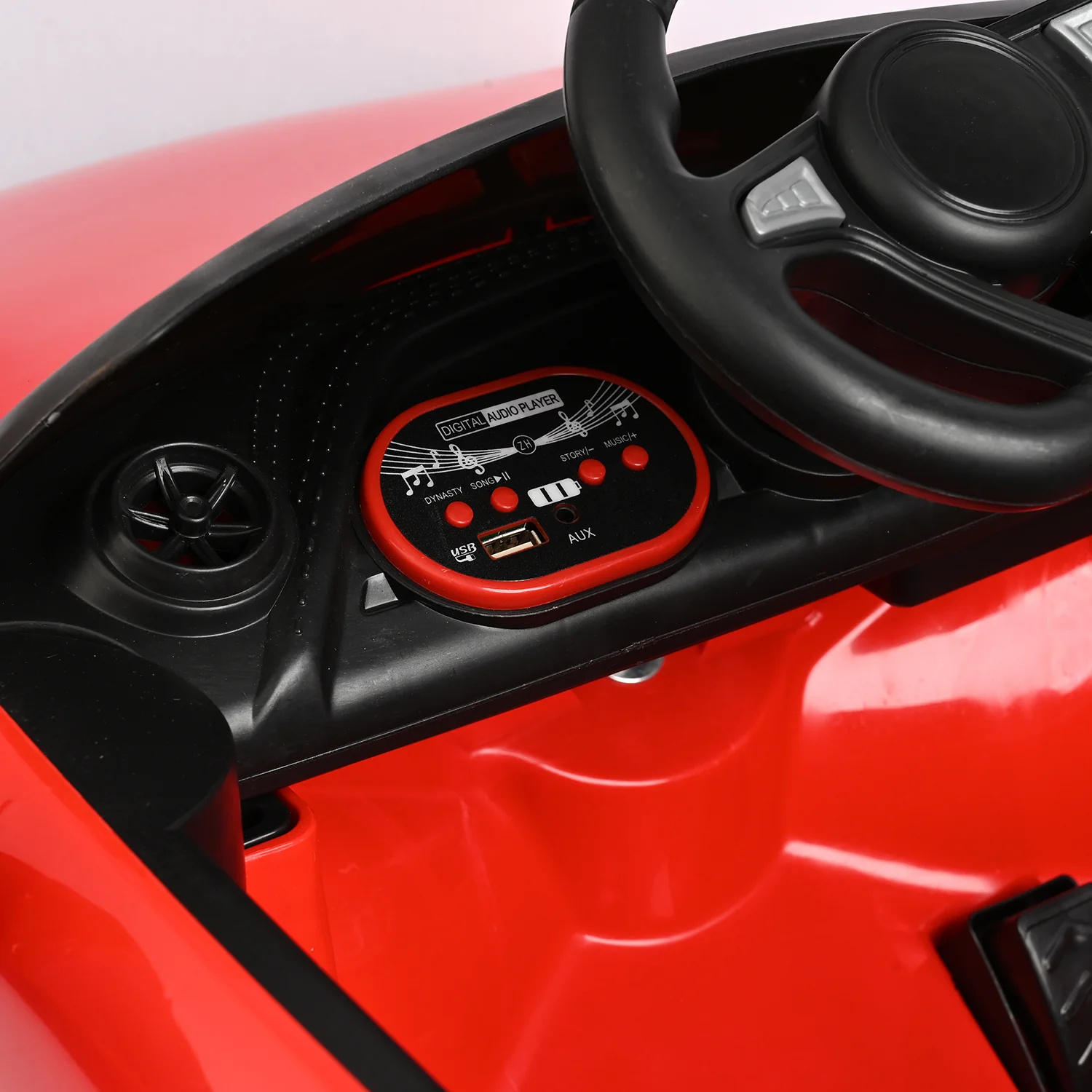 Electric Ride-On Full Function & Light & Music Car with Remote - Image 7
