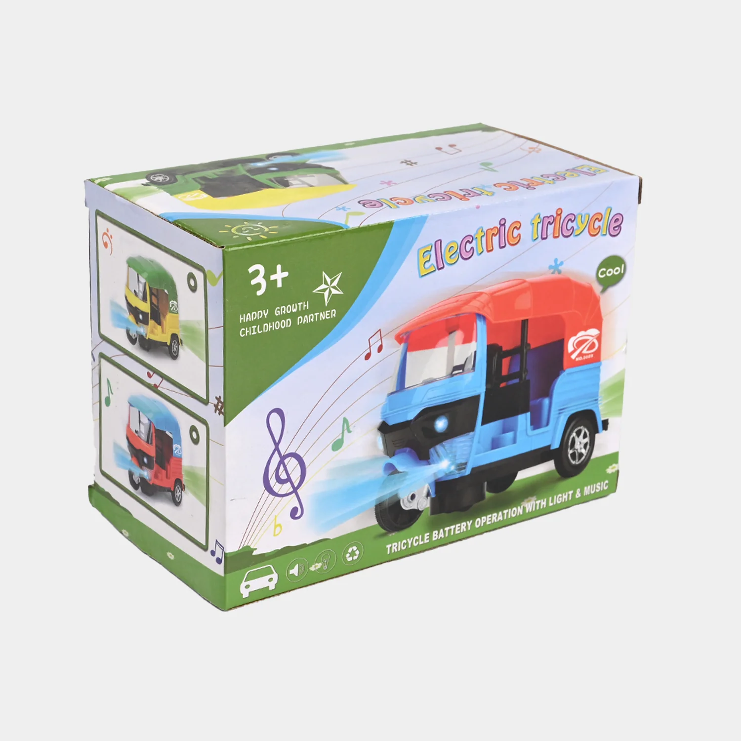 Tricycle Music & light 360 Rotate Toy for Kids - Image 3