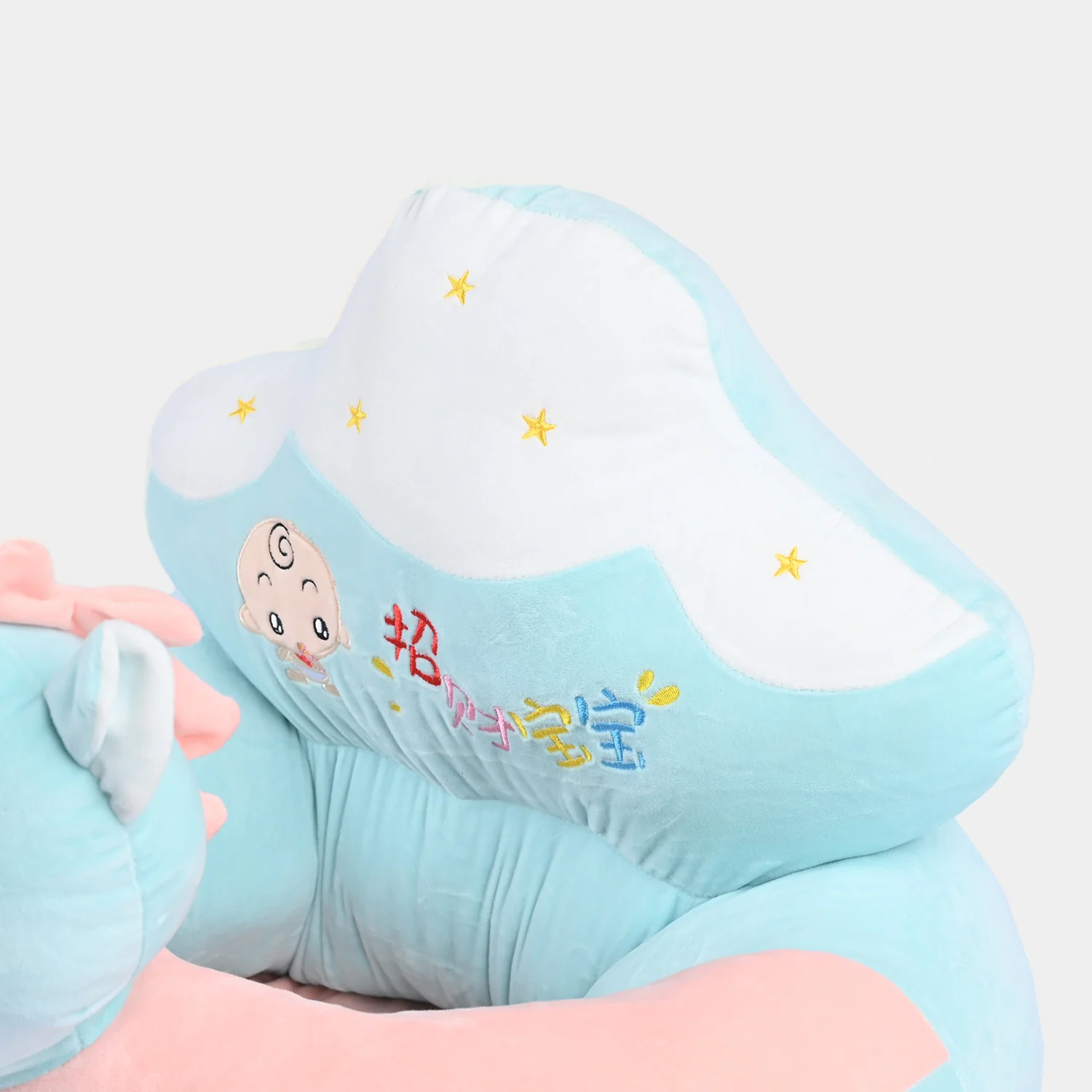 Cartoon Baby Floor Seat/Support Sofa Seat 3M+ | 968-Blue - Image 5