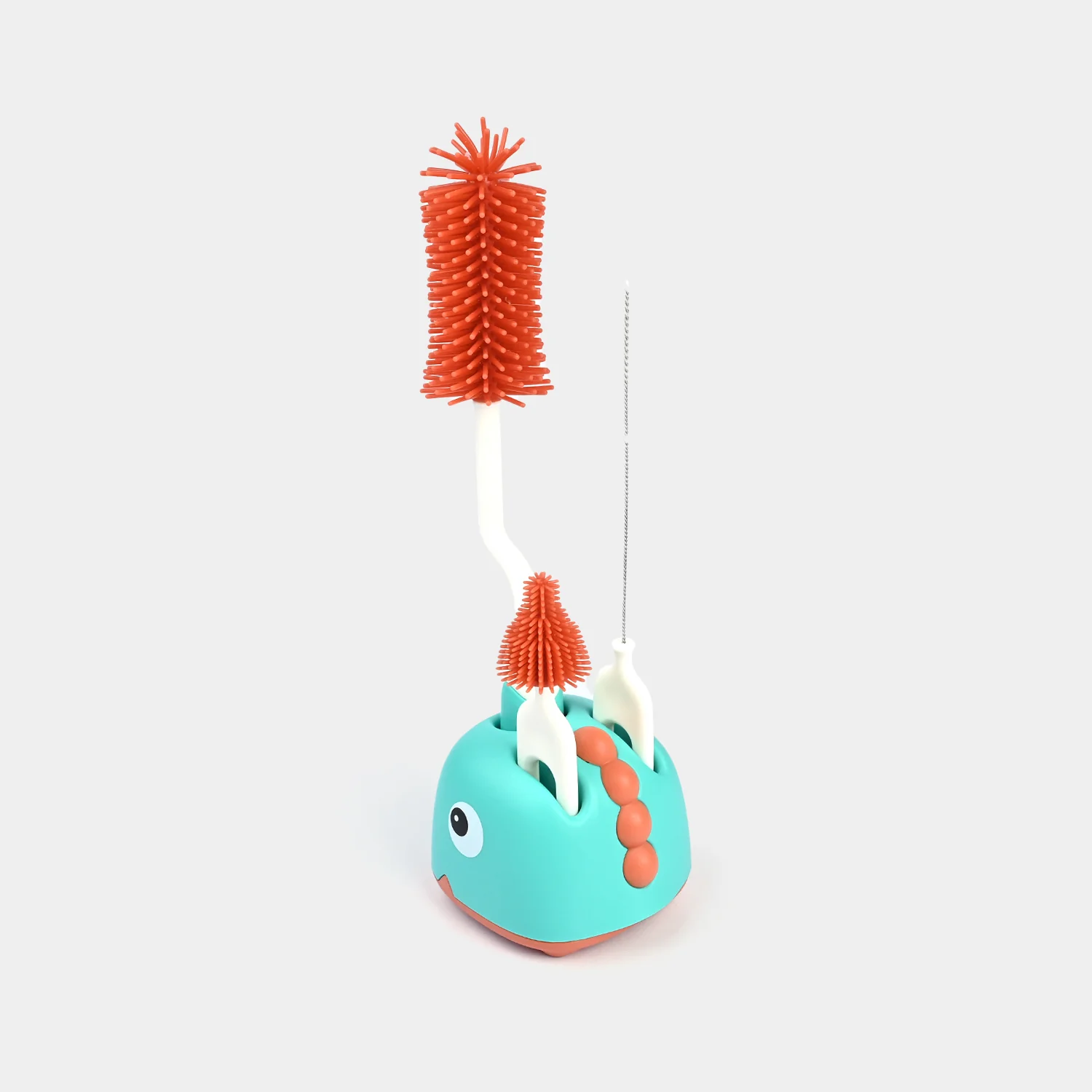 Rotating Bottle Feeder Brush with Stand - Image 2