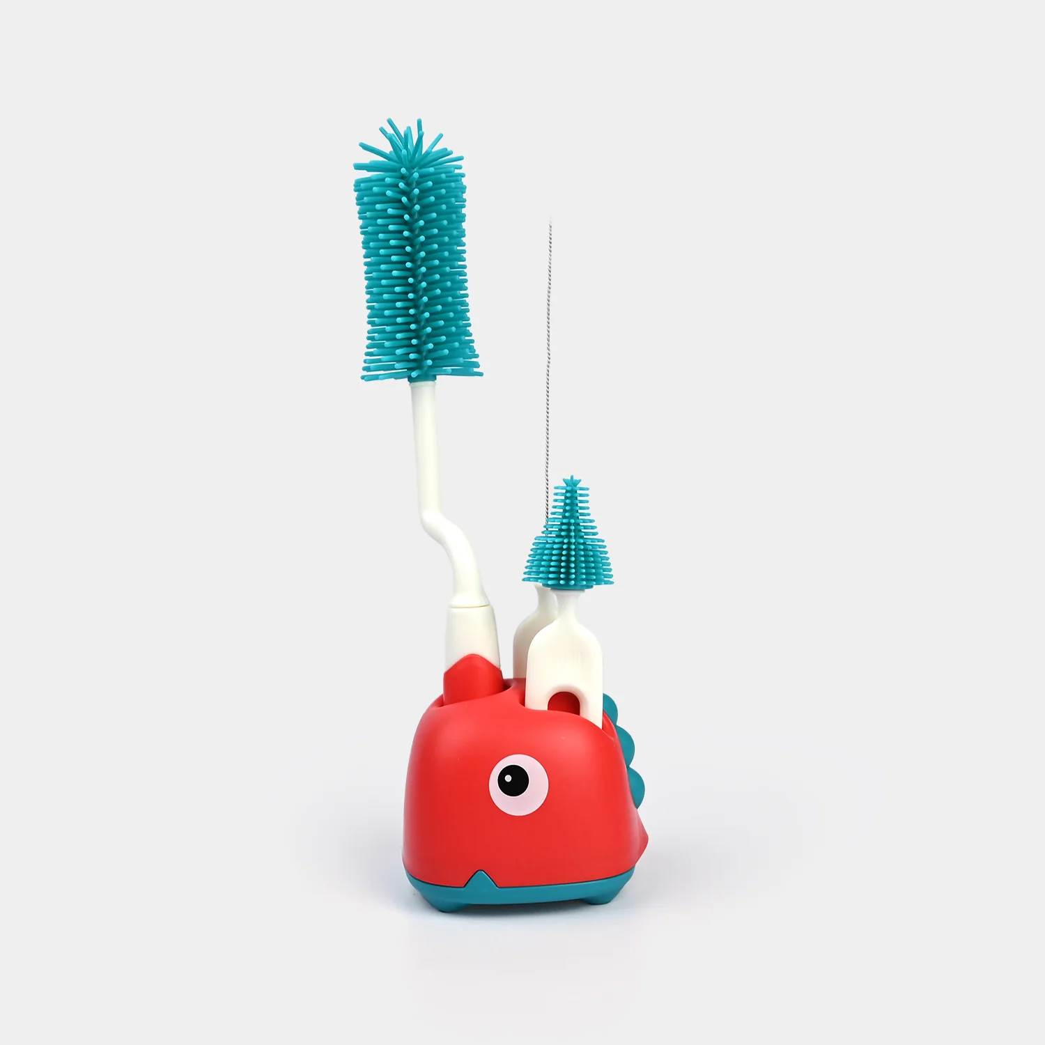 Rotating Bottle Feeder Brush with Stand - Image 2
