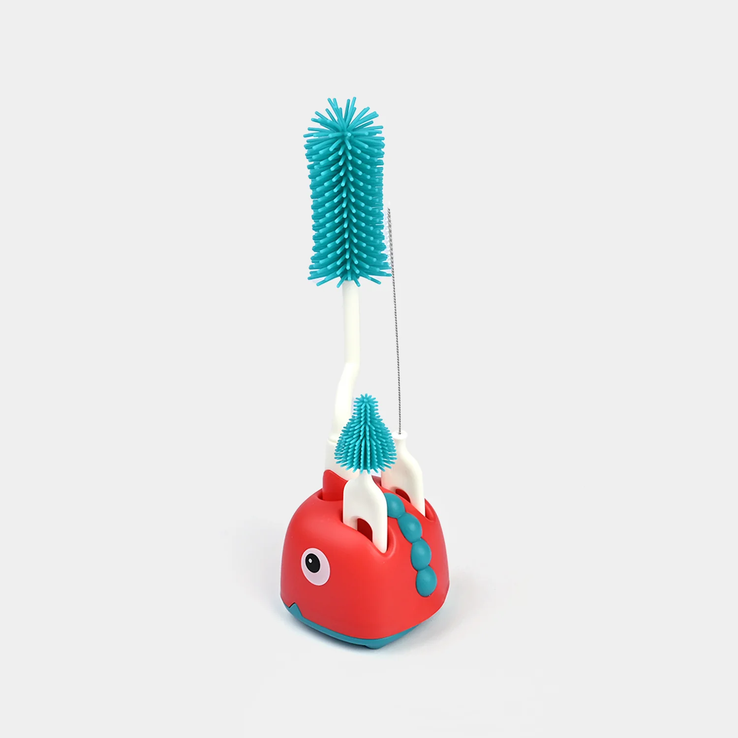 Rotating Bottle Feeder Brush with Stand - Image 6