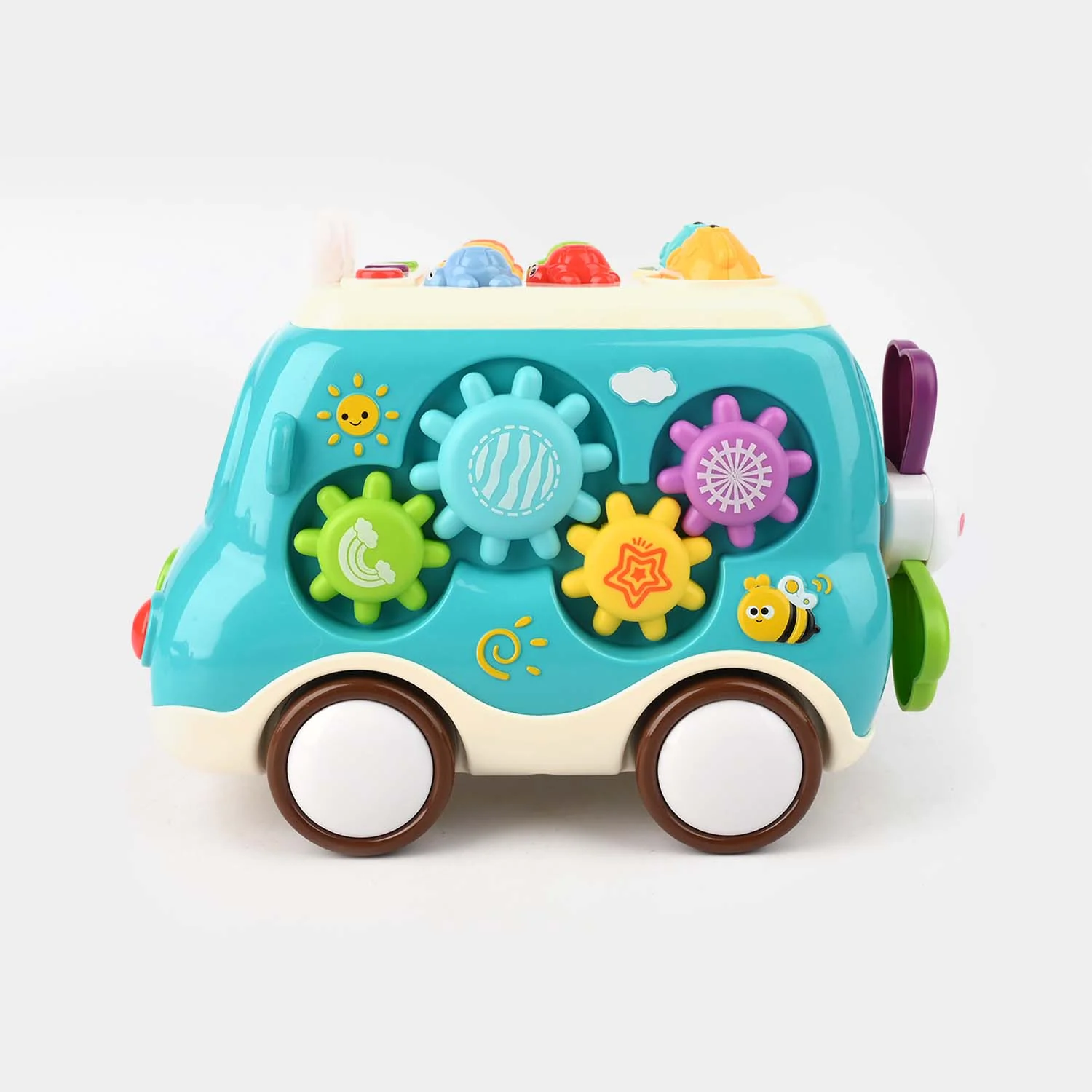 Baby Bus Montessori Musical Toy – 6-in-1 Activity & Learners Car - Image 4