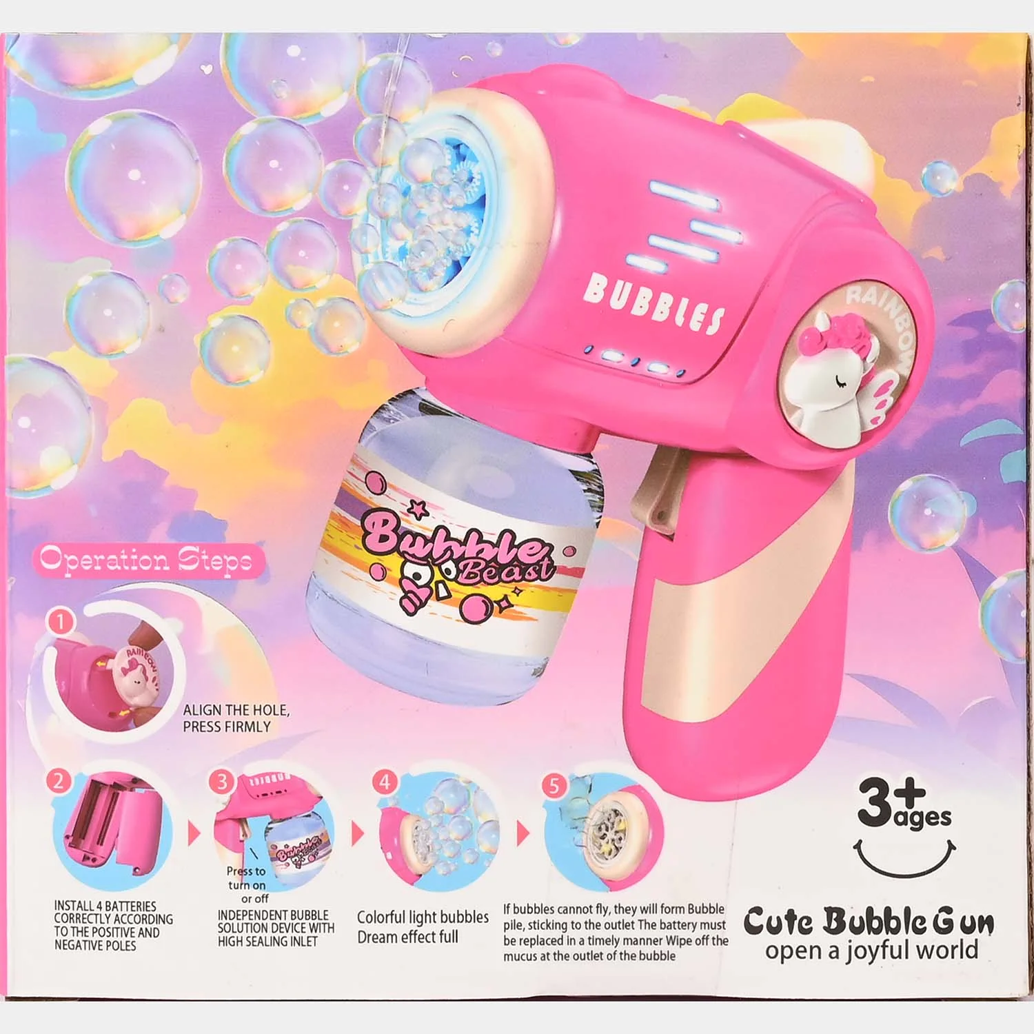 Bubble Blaster With light For Kids - Image 7