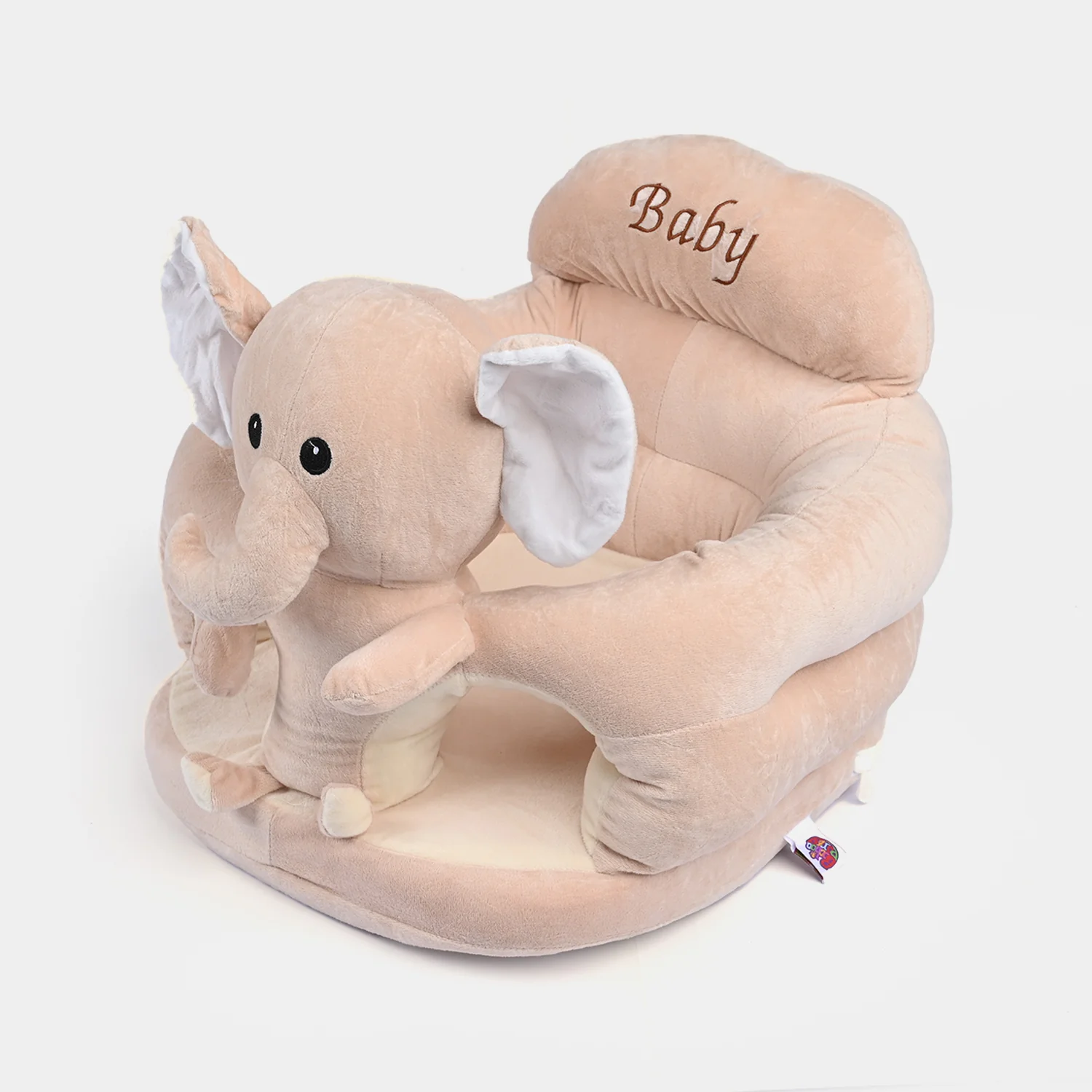Cartoon Baby Floor Seat/Support Sofa Seat - 6M+ | 1470-Brown