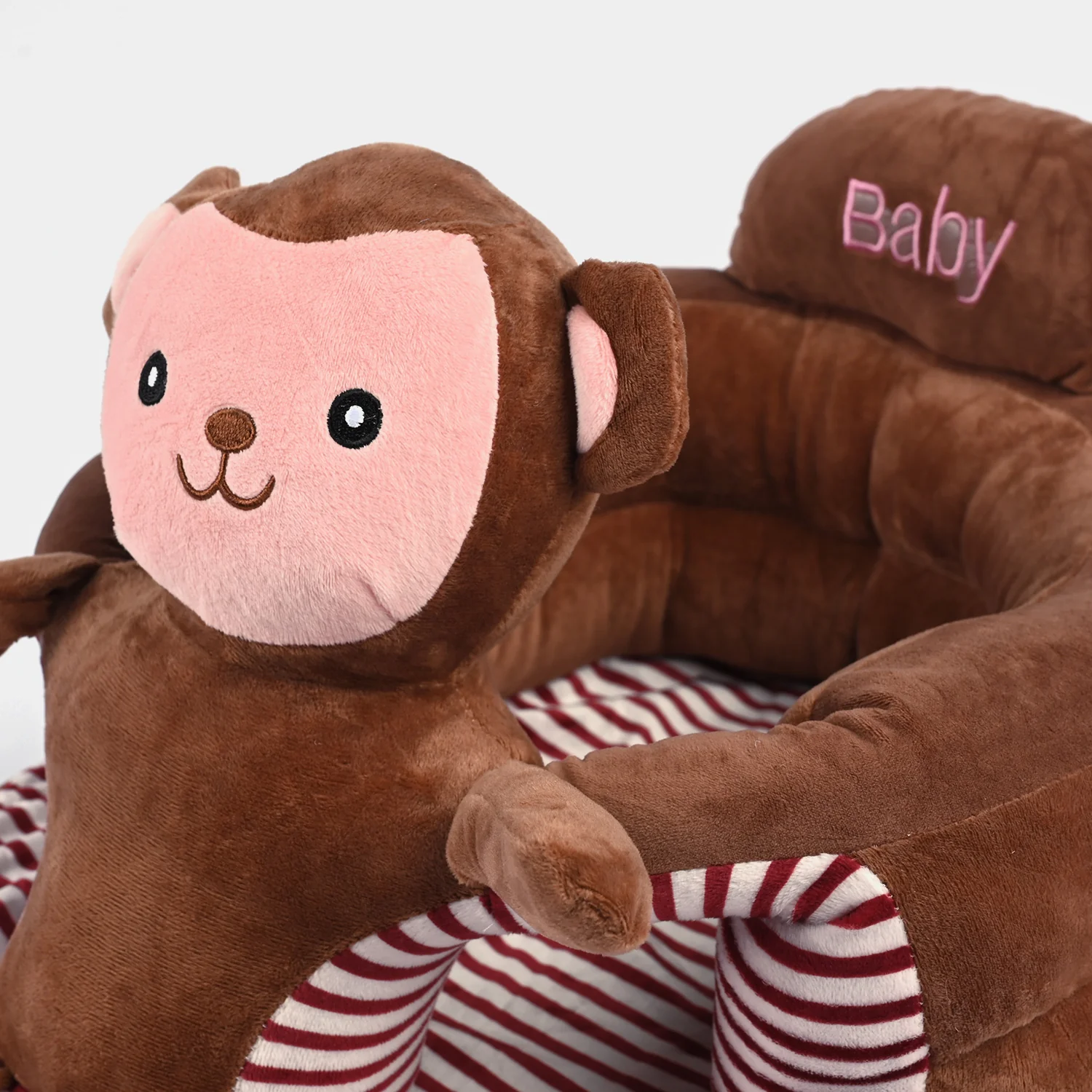 Cartoon Baby Floor Seat/Support Sofa Seat - 6M+ |  1475-Brown - Image 3