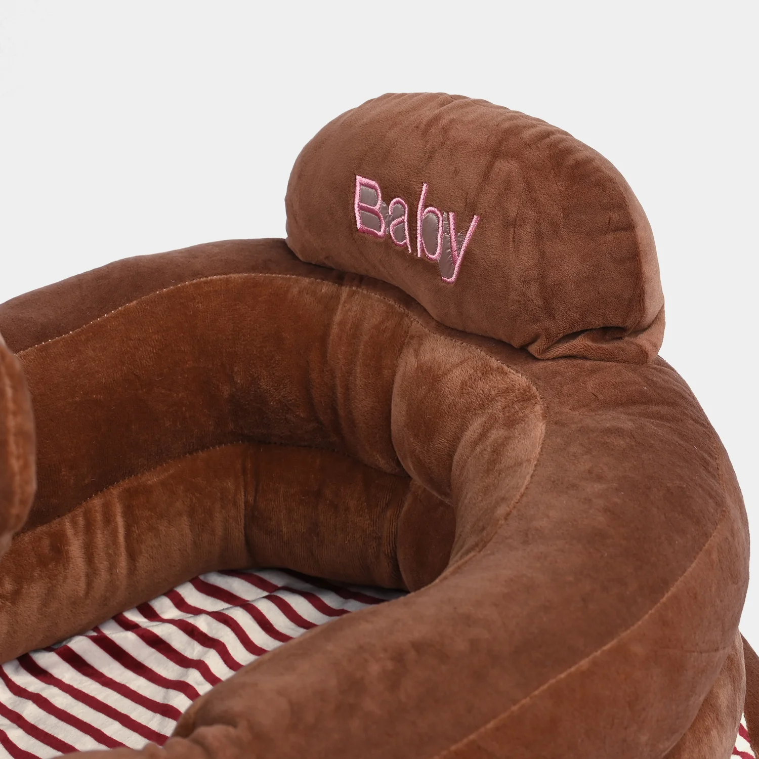 Cartoon Baby Floor Seat/Support Sofa Seat - 6M+ |  1475-Brown - Image 4