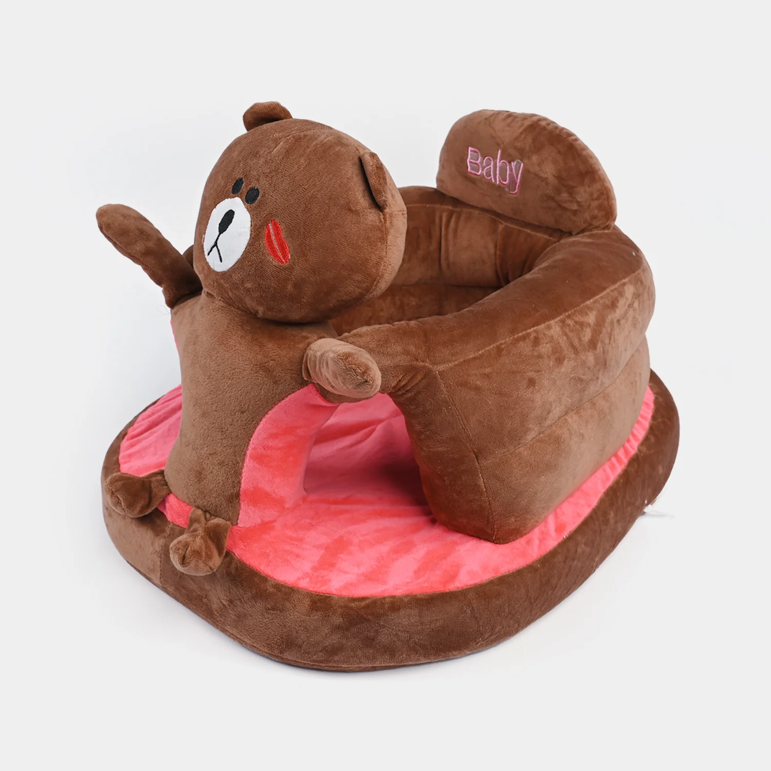 Cartoon Baby Floor Seat/Support Sofa Seat - 6M+ | 1475-Brown - Image 2