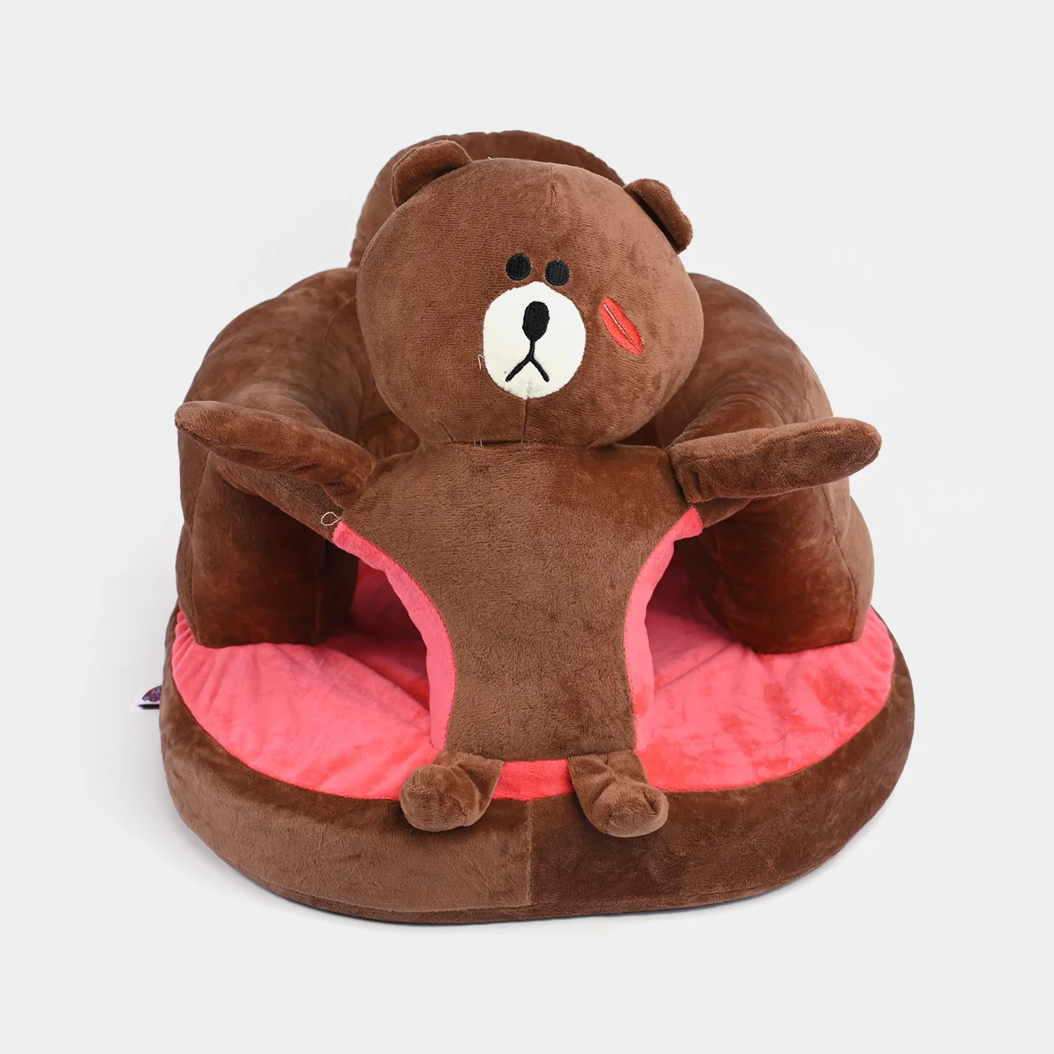 Cartoon Baby Floor Seat/Support Sofa Seat - 6M+ | 1475-Brown - Image 5