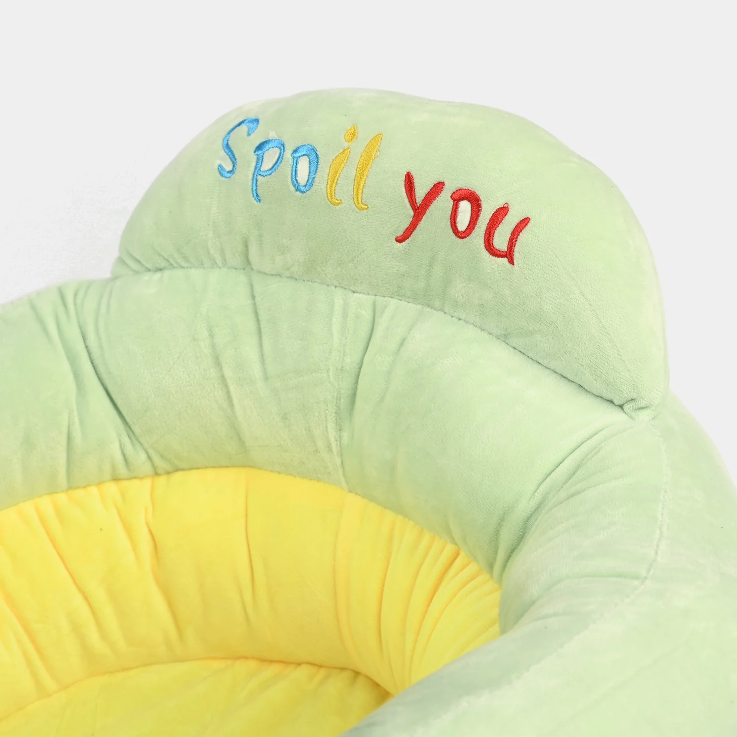 Baby Round Floor Seat/Support Sofa Seat 6M+ |  955-Green - Image 3