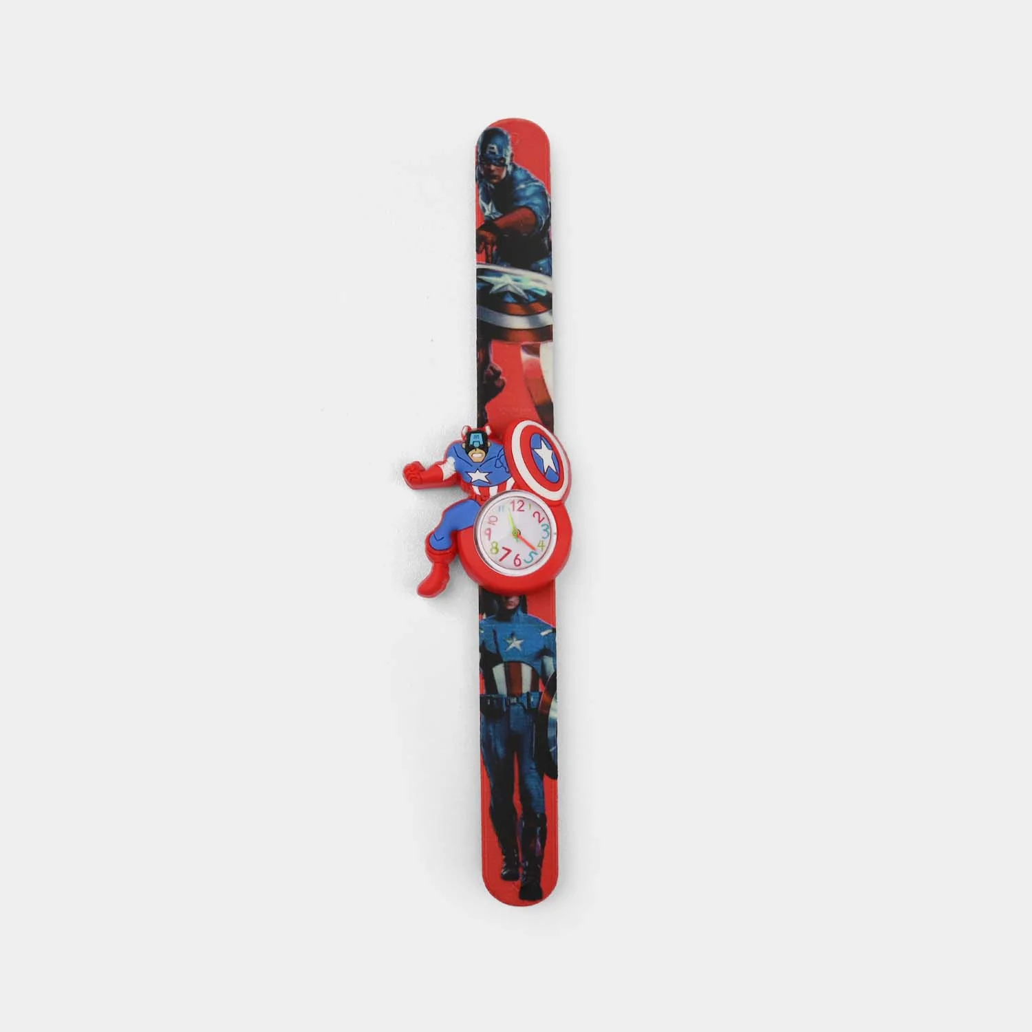 Slap Band Silicon Wrist Watch