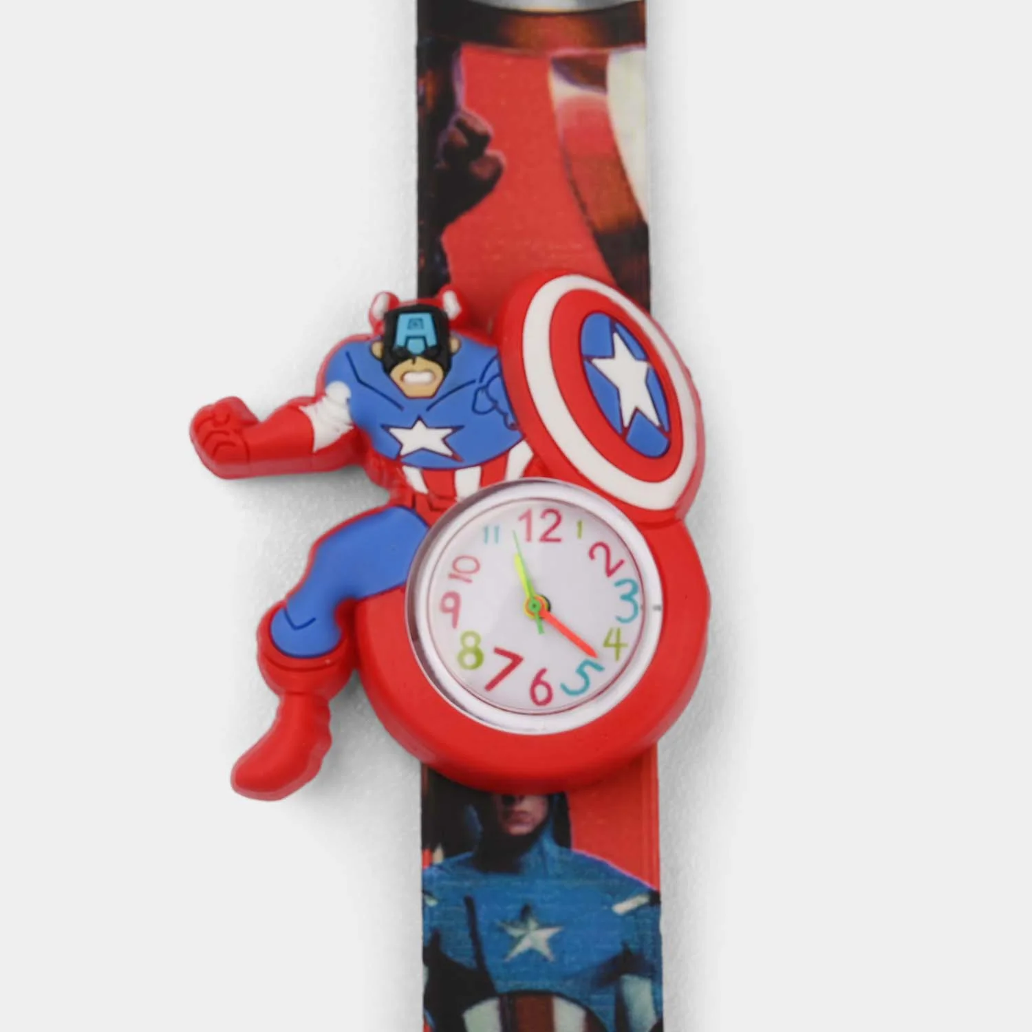 Slap Band Silicon Wrist Watch - Image 2