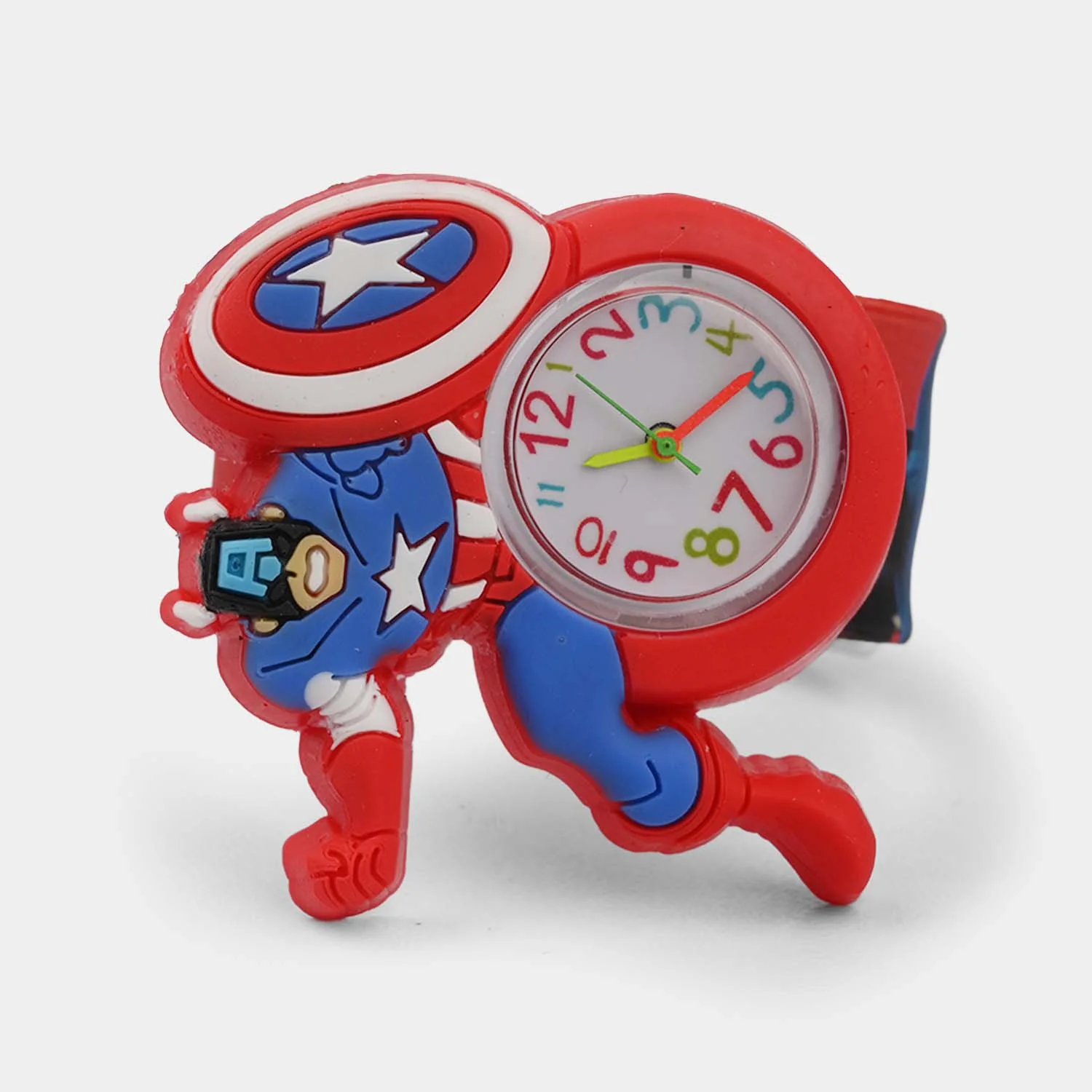 Slap Band Silicon Wrist Watch - Image 3