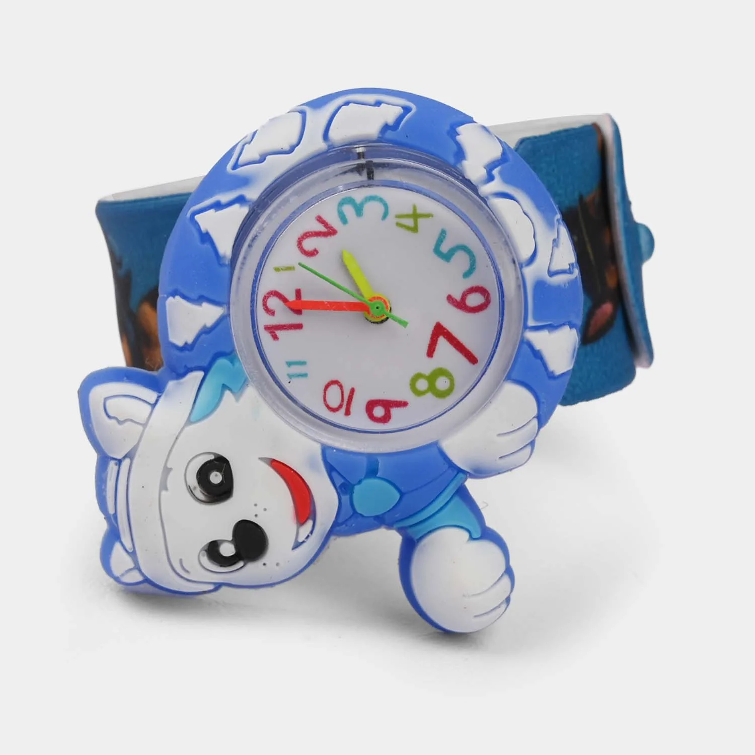 Slap Band Silicon Wrist Watch - Image 3