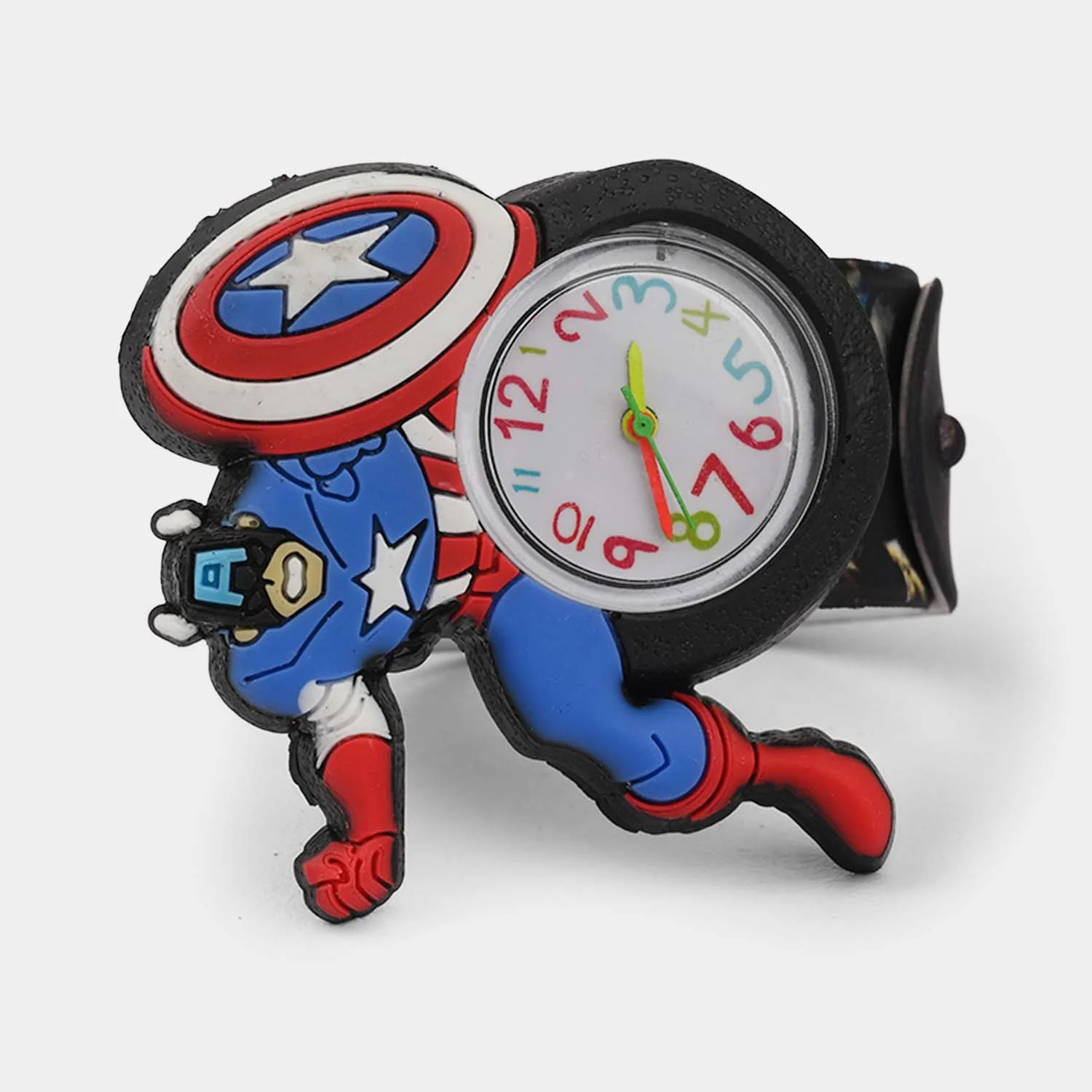 Slap Band Silicon Wrist Watch - Image 3