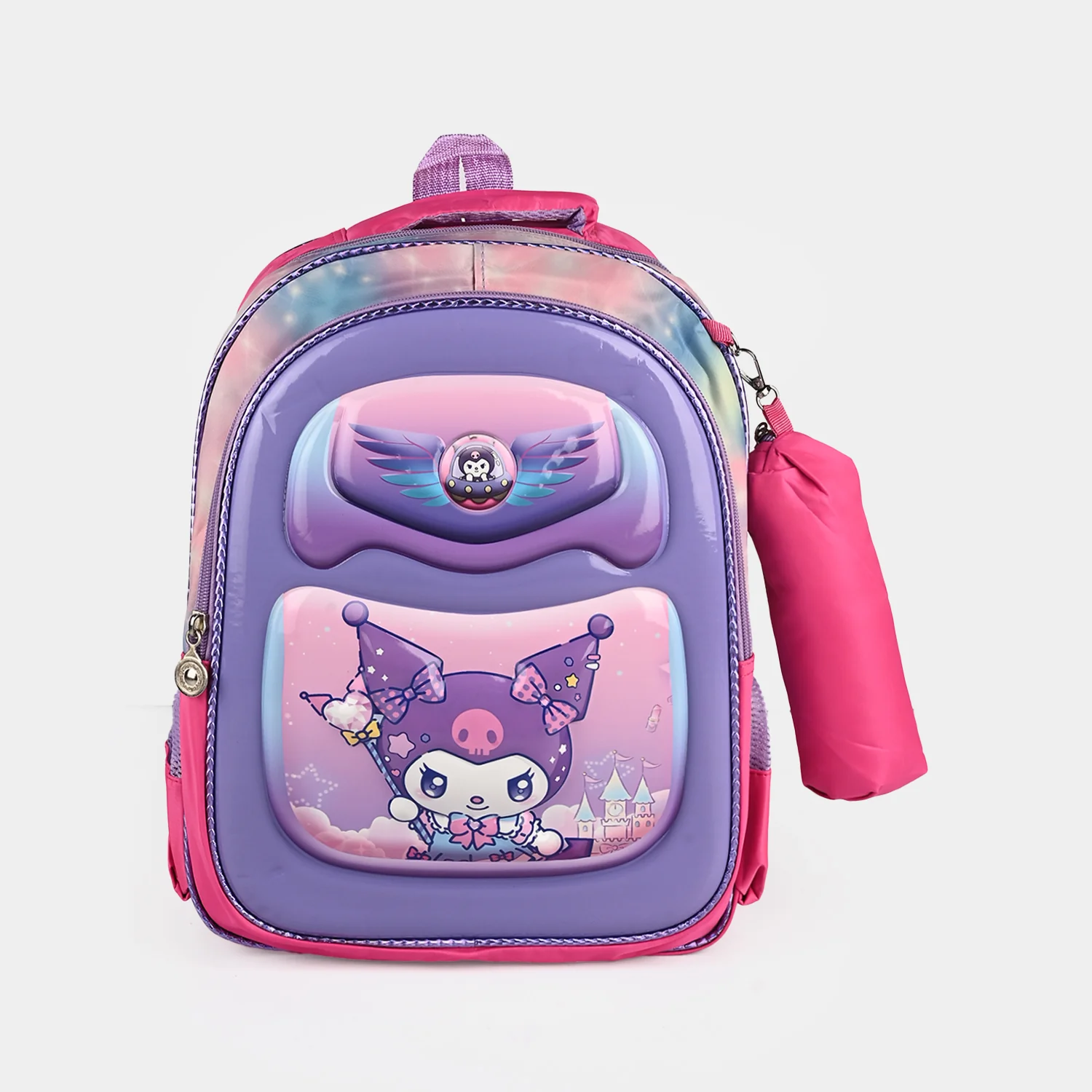 Kids School Backpack with Bottle Pouch - Image 2
