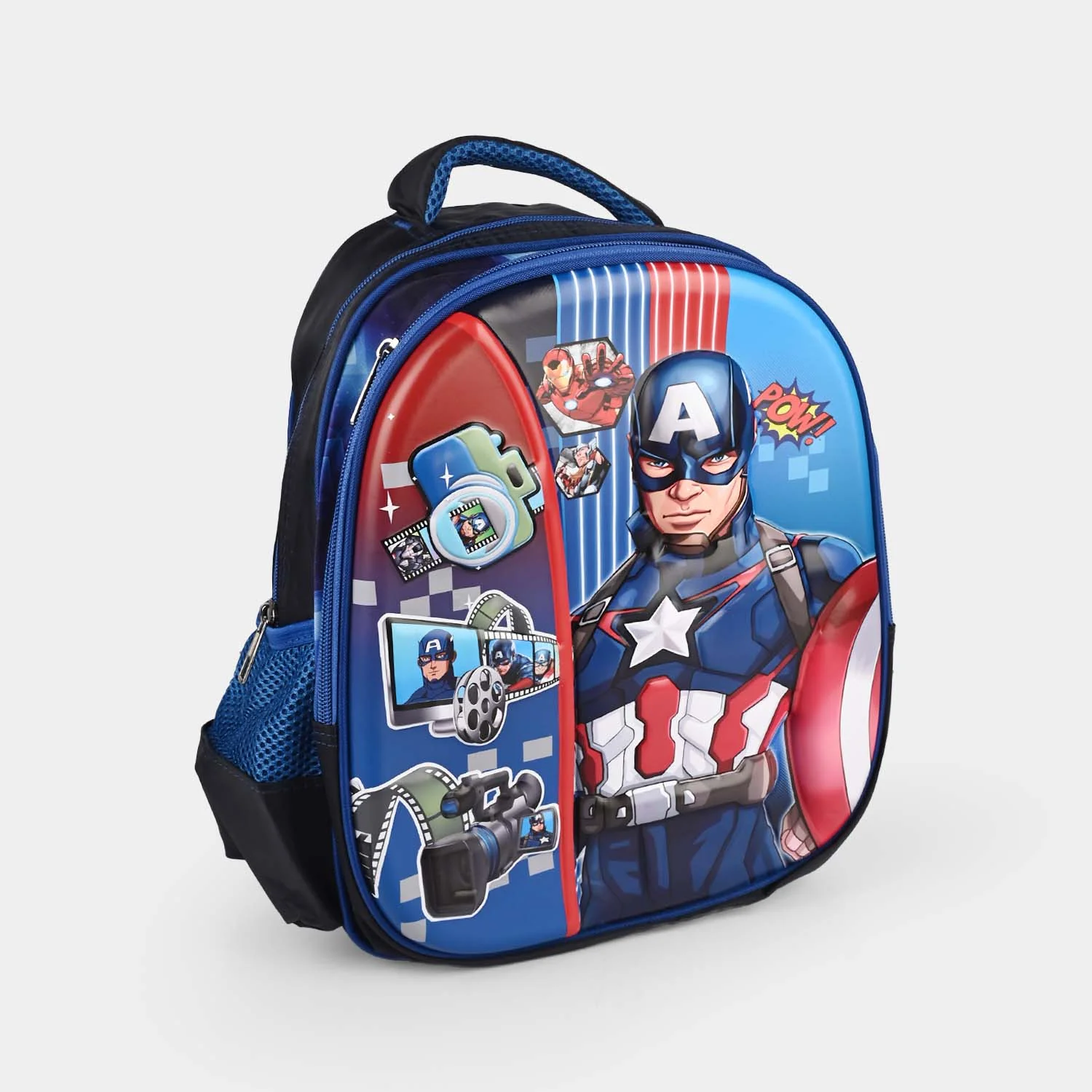 3D Embossed Kids School Backpack